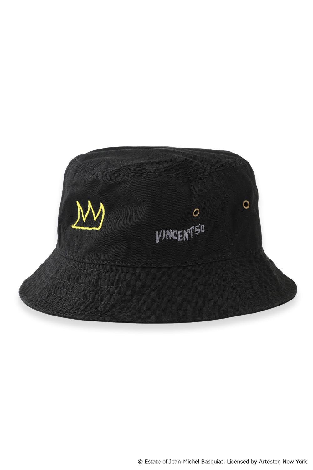 Basquiat Bucket Hat Black
