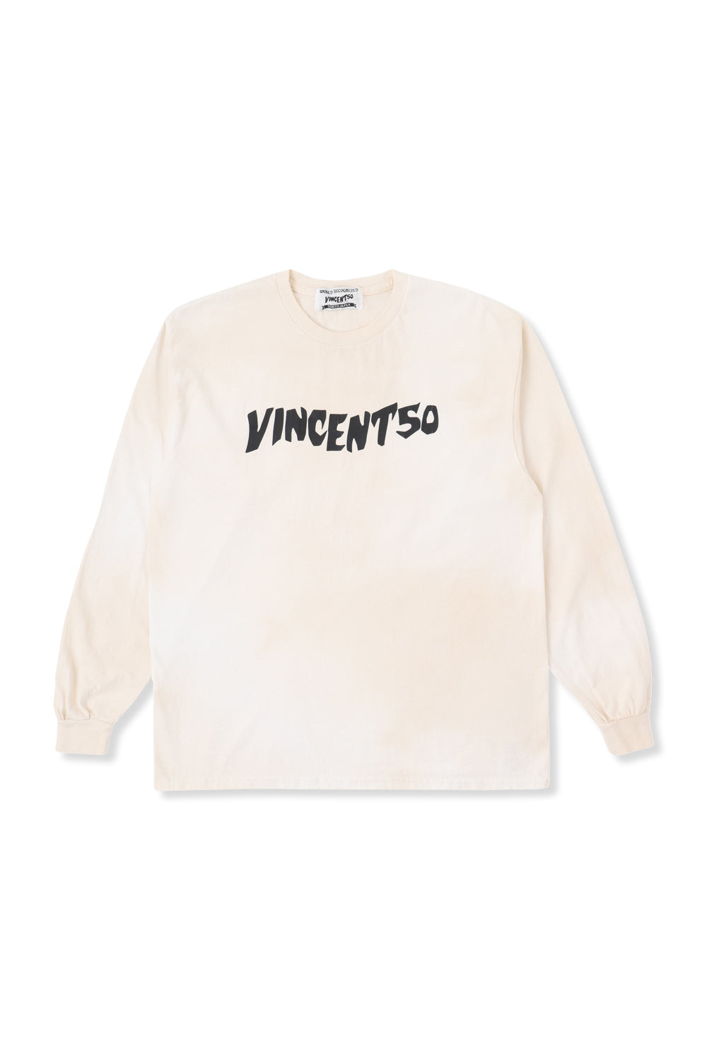 VINCENT50 Original Long Tee White