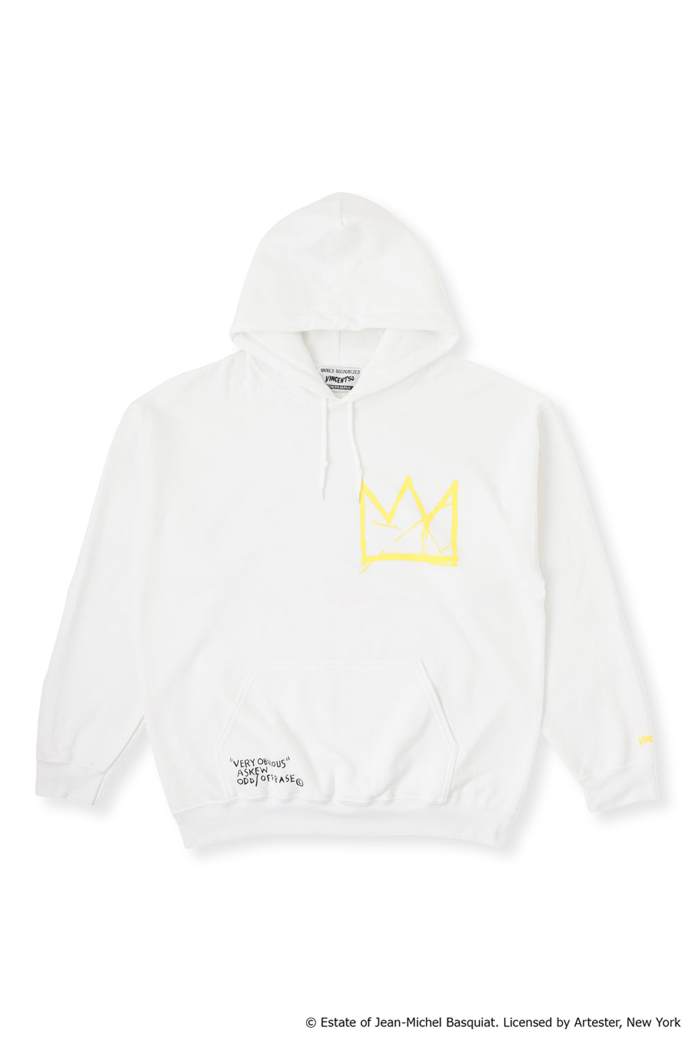 Basquiat Hoodie White