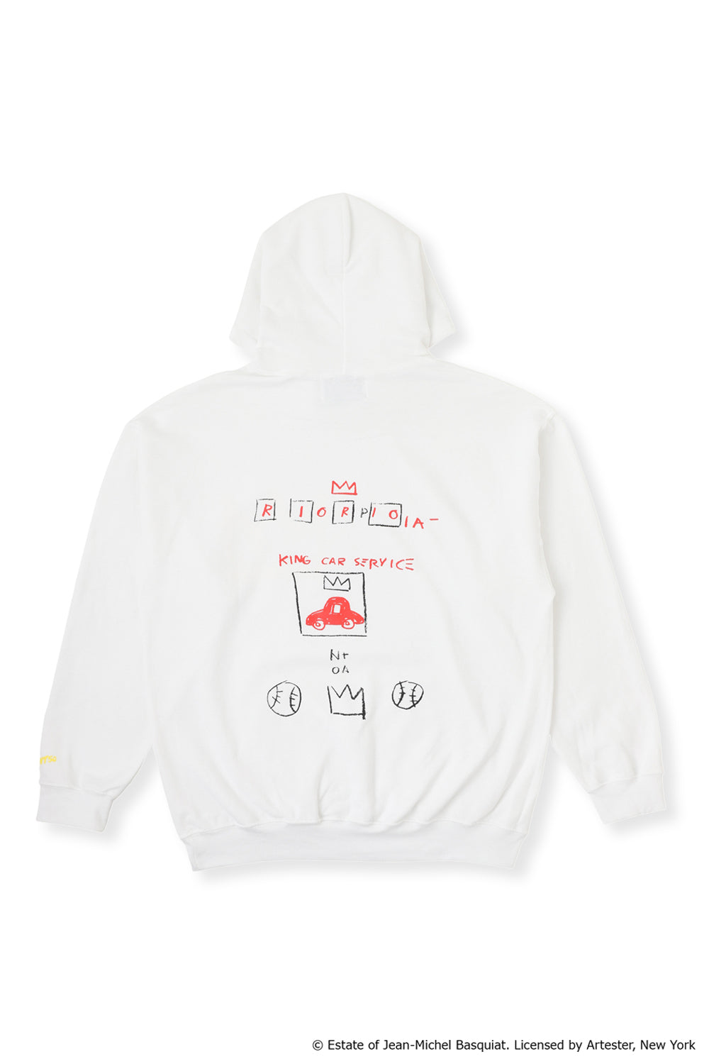 Basquiat Hoodie White