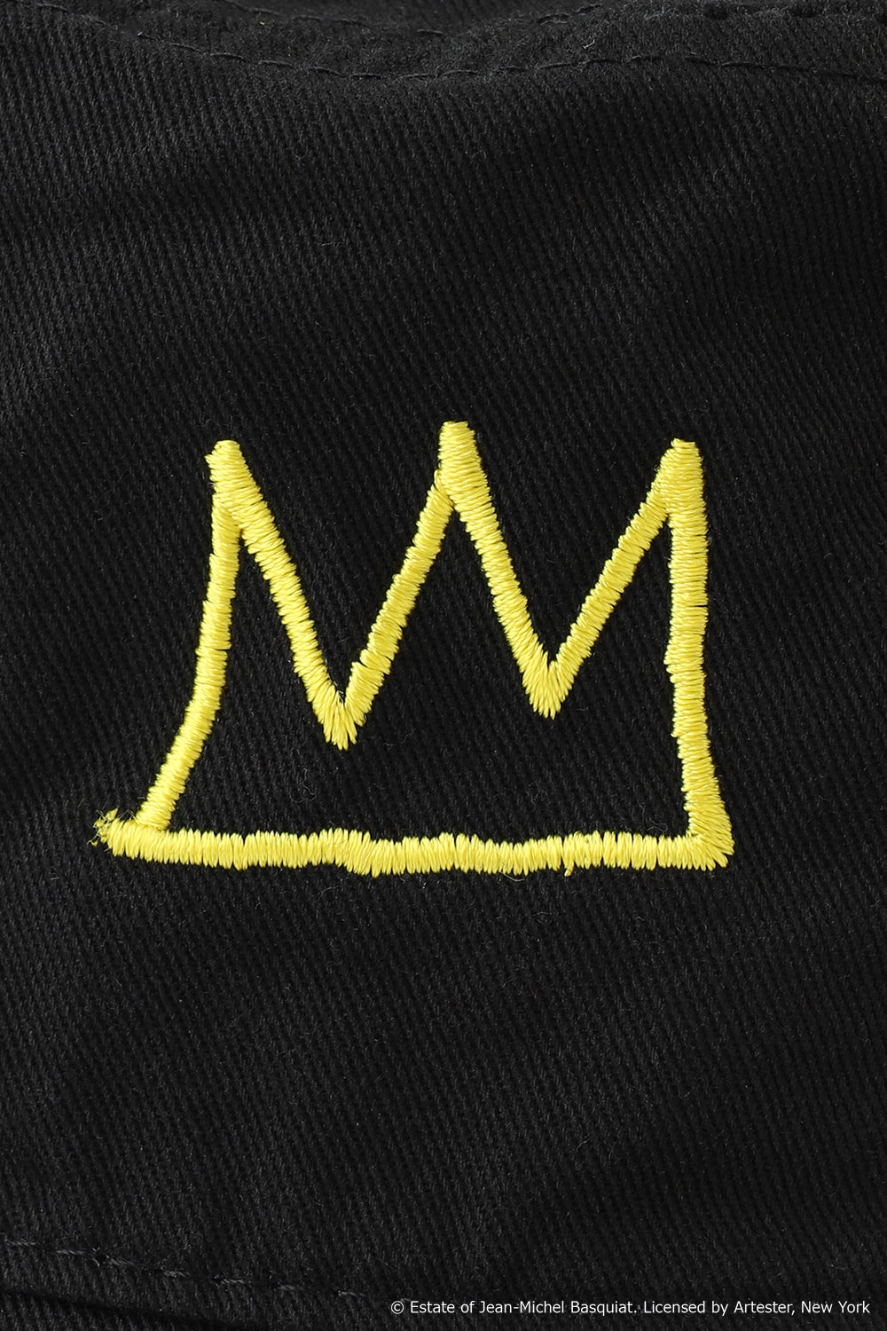 Basquiat Bucket Hat Black