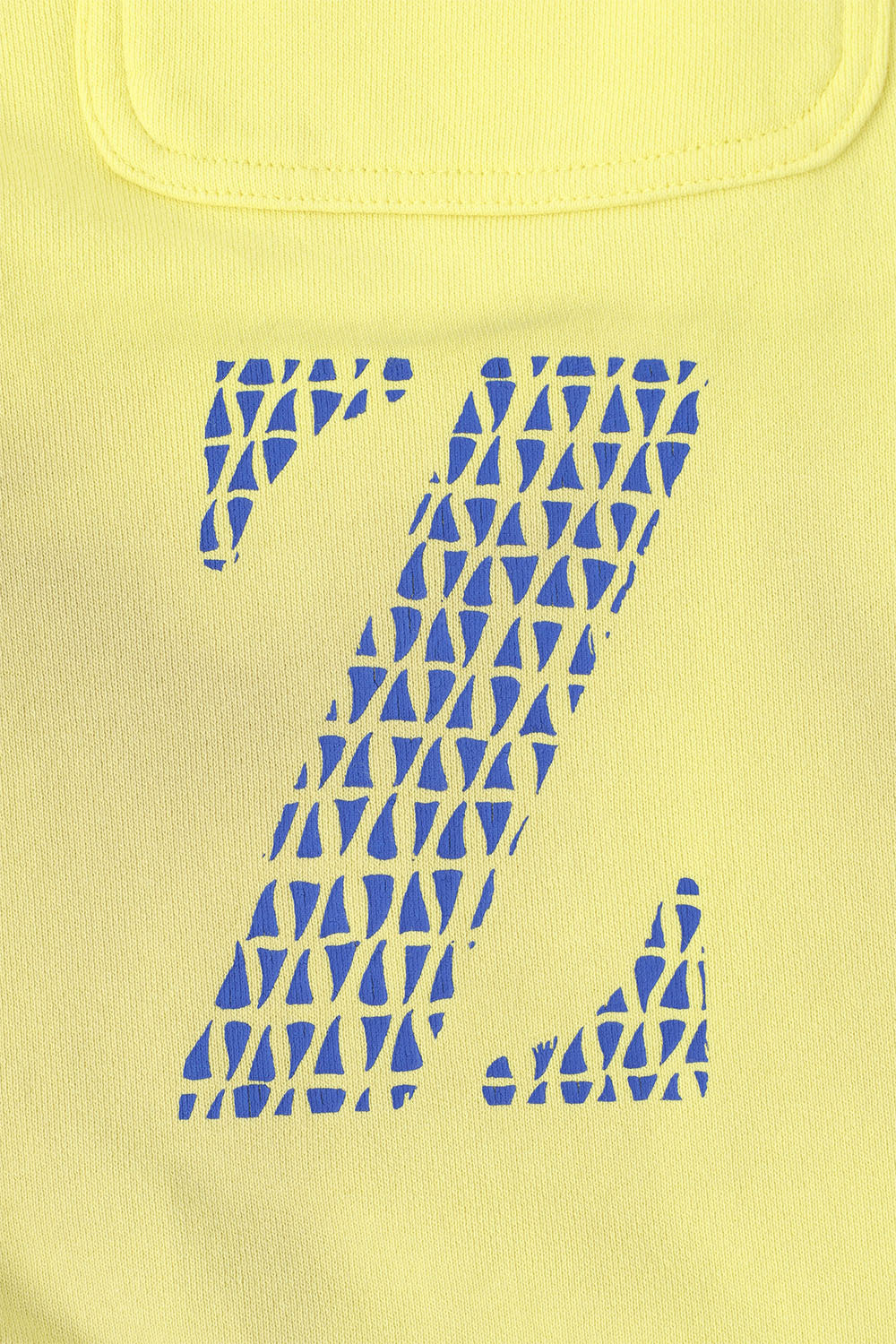 JIMMY'Z Back Print Pants Yellow