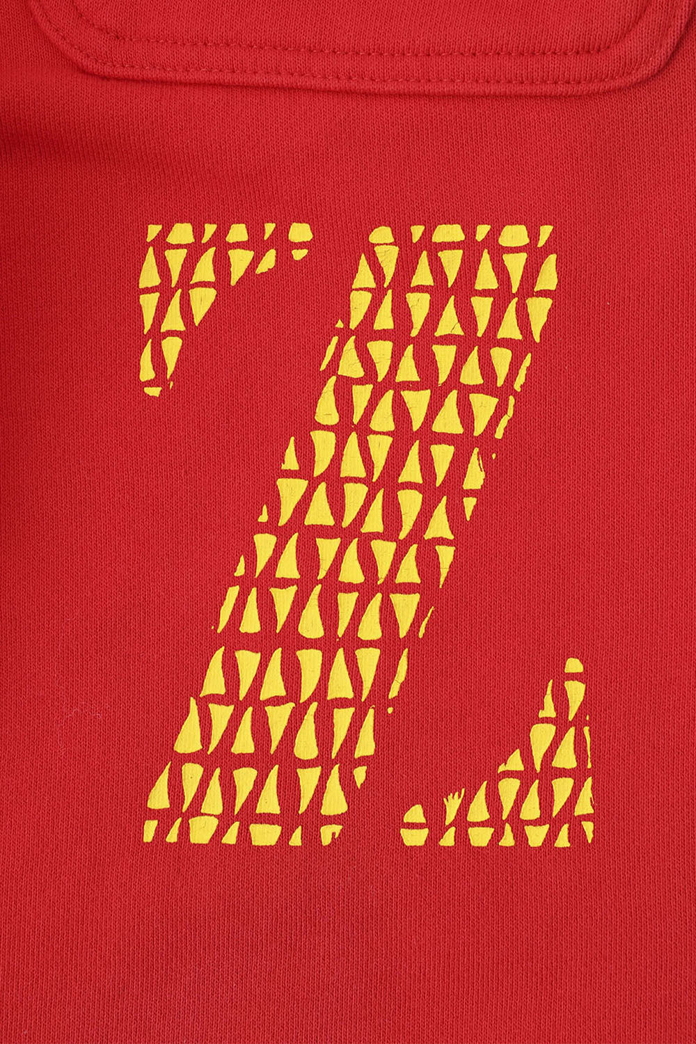 JIMMY'Z Back Print Pants Red