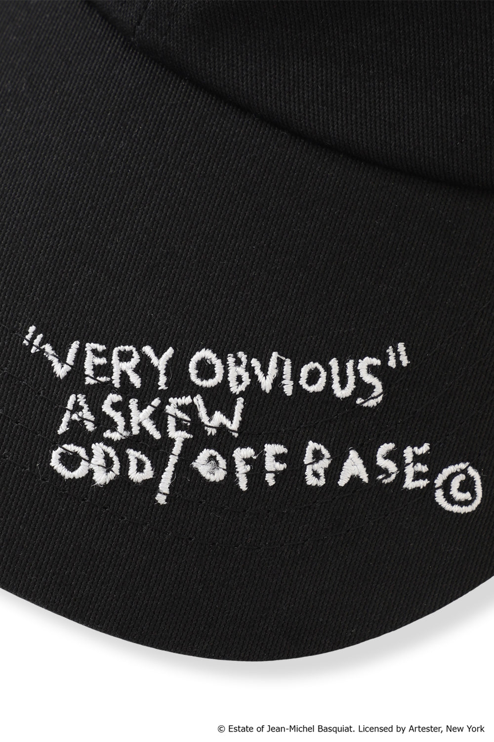 Basquiat Cap Black