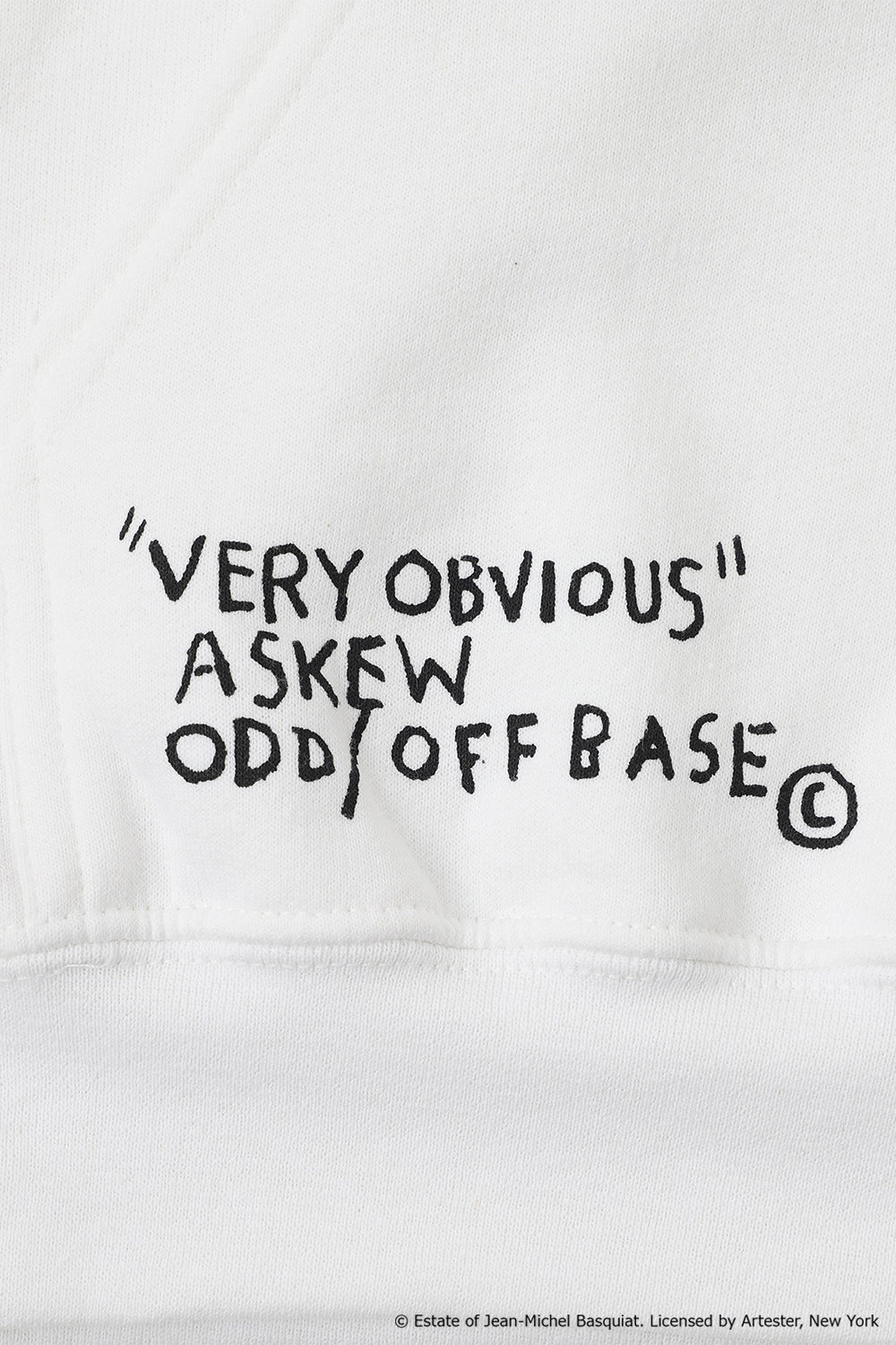 Basquiat Hoodie White