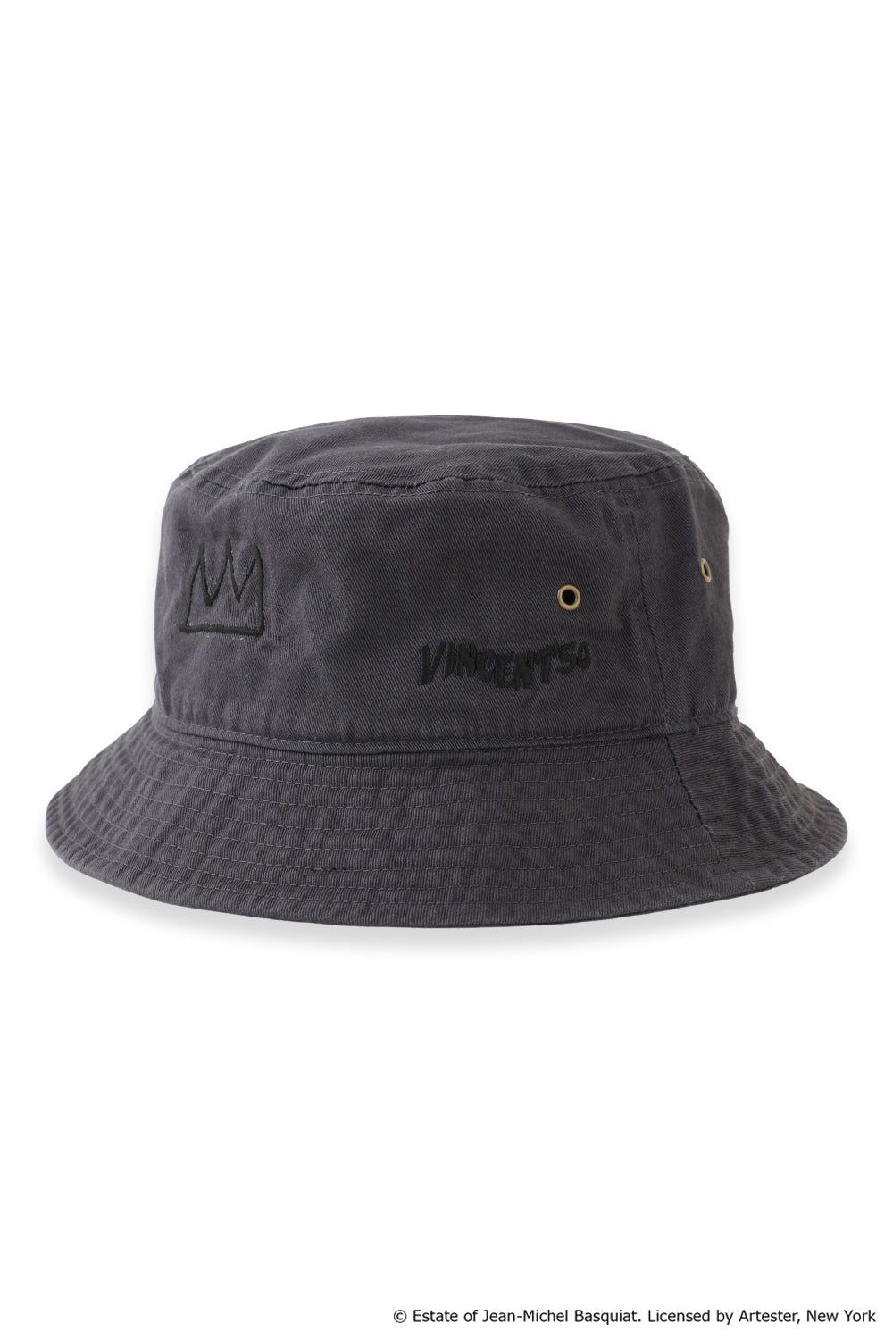 Basquiat Bucket Hat Gray