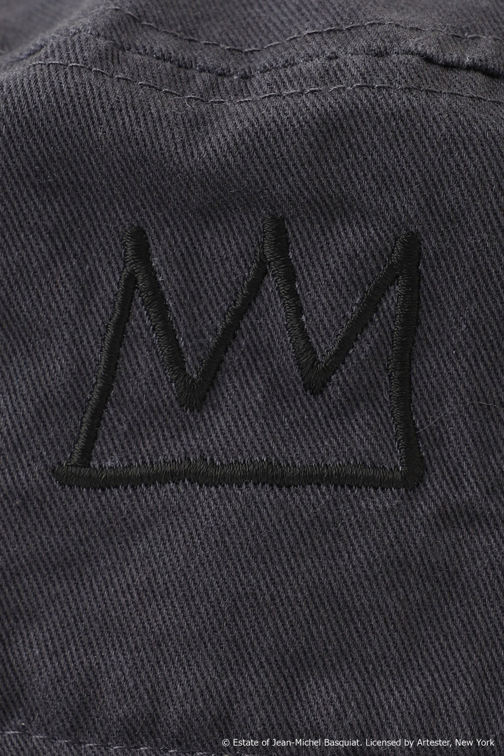 Basquiat Bucket Hat Gray