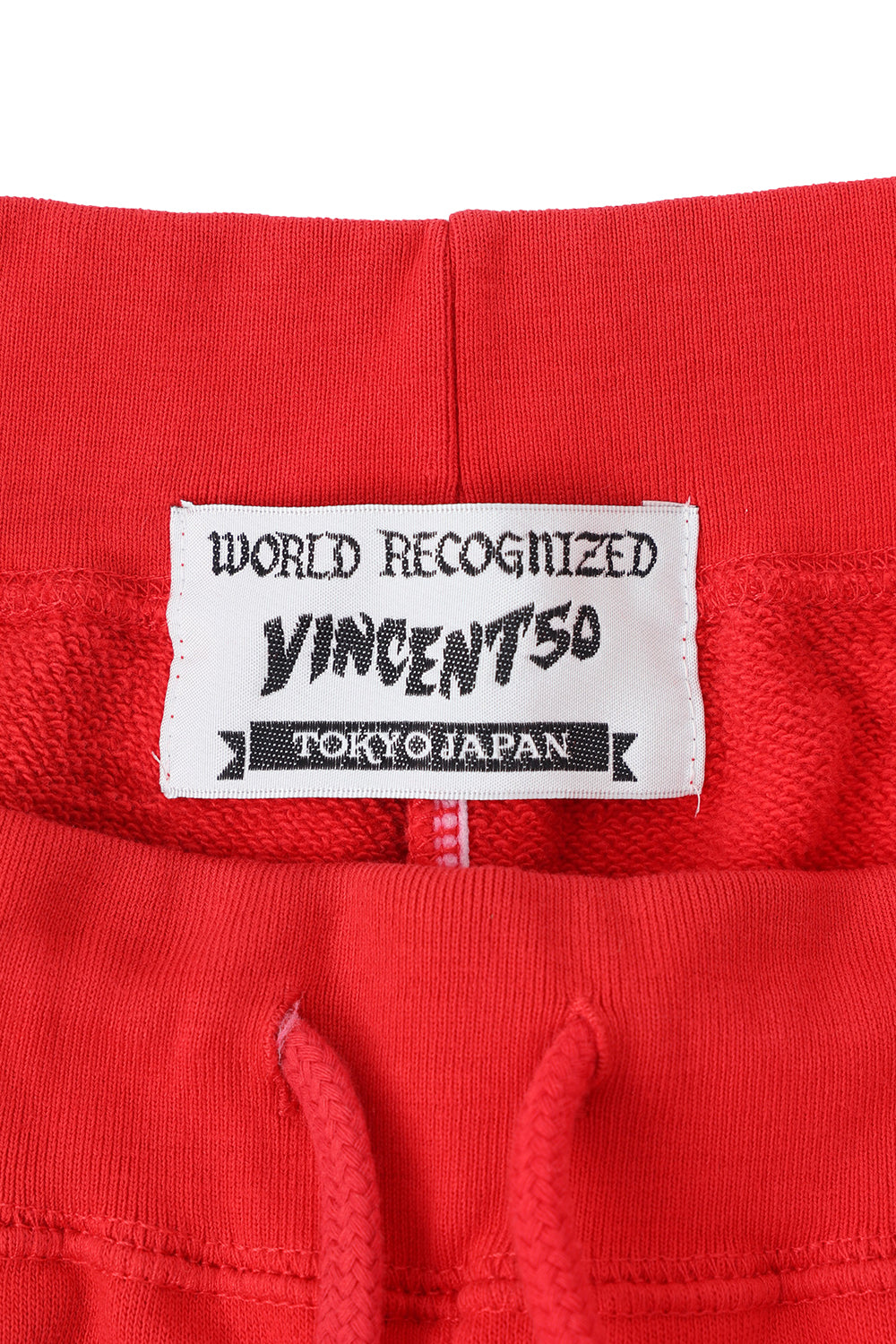 JIMMY'Z Back Print Pants Red