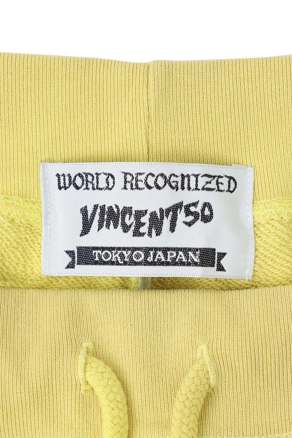 JIMMY'Z Back Print Pants Yellow