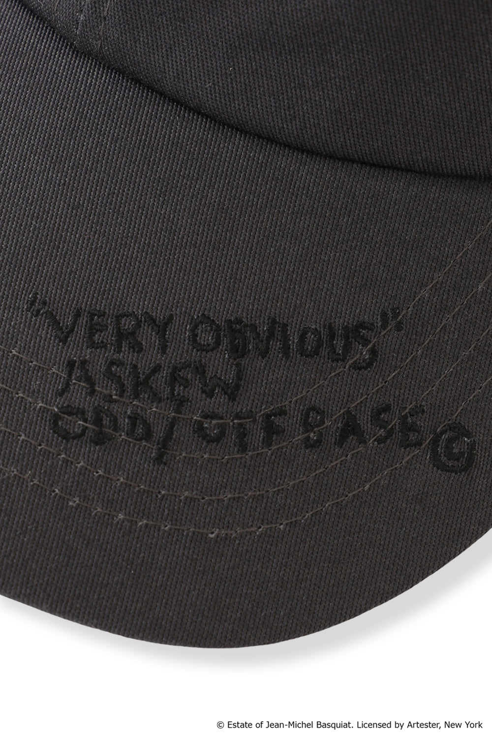 Basquiat Cap Gray