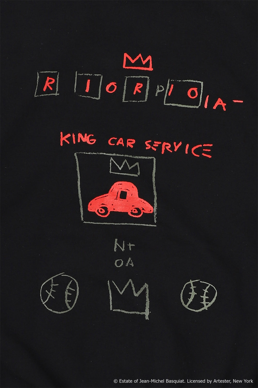 Basquiat Hoodie Black