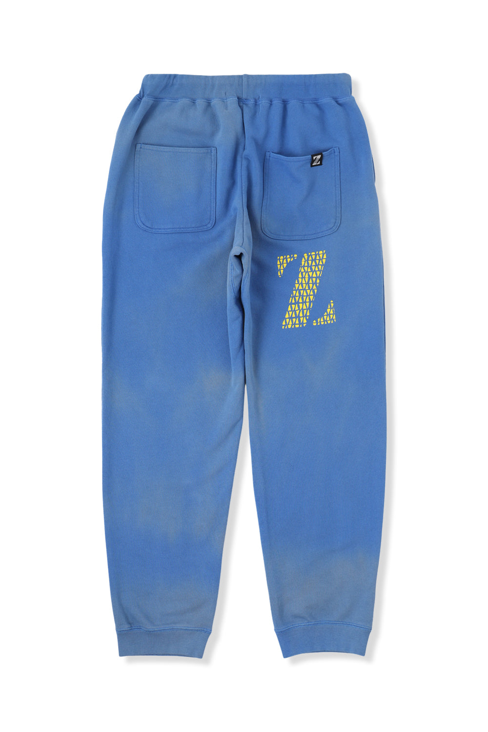 JIMMY'Z Back Print Pants Blue