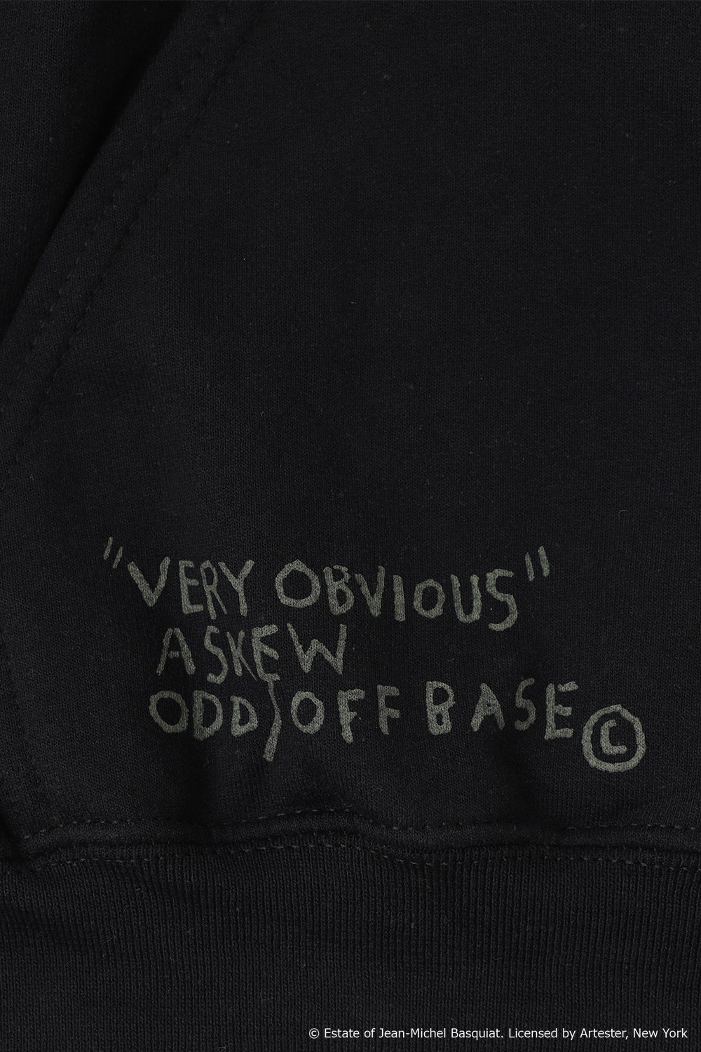 Basquiat Hoodie Black