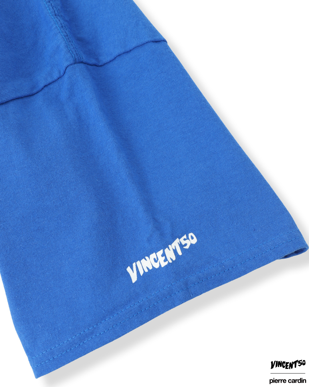 Pierre BACK LOGO MOCK NECK BLUE