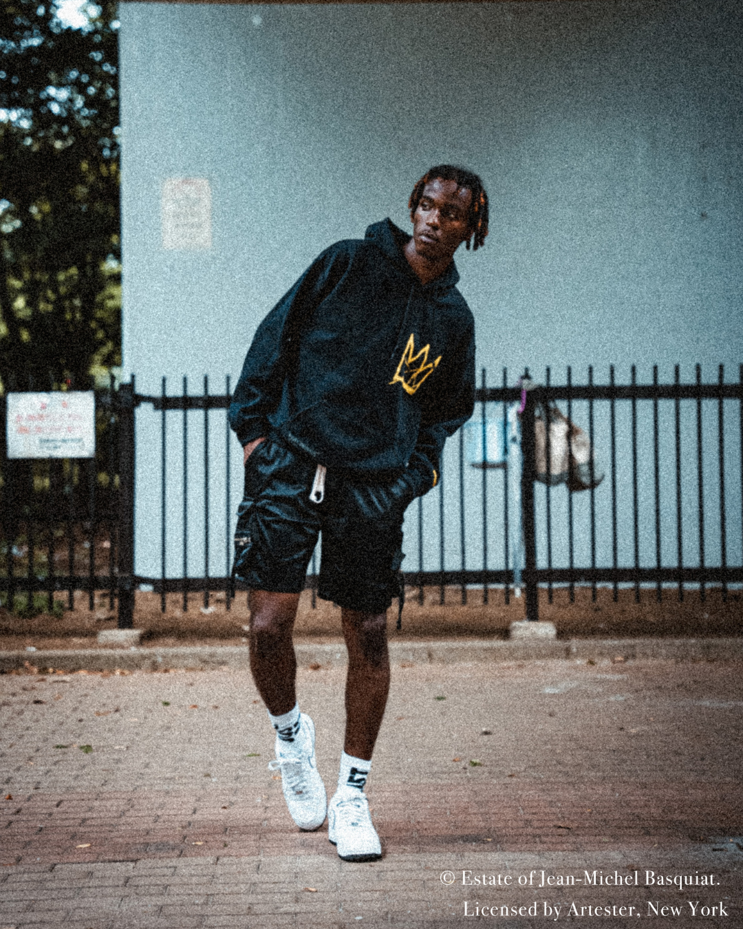 Basquiat Hoodie Black