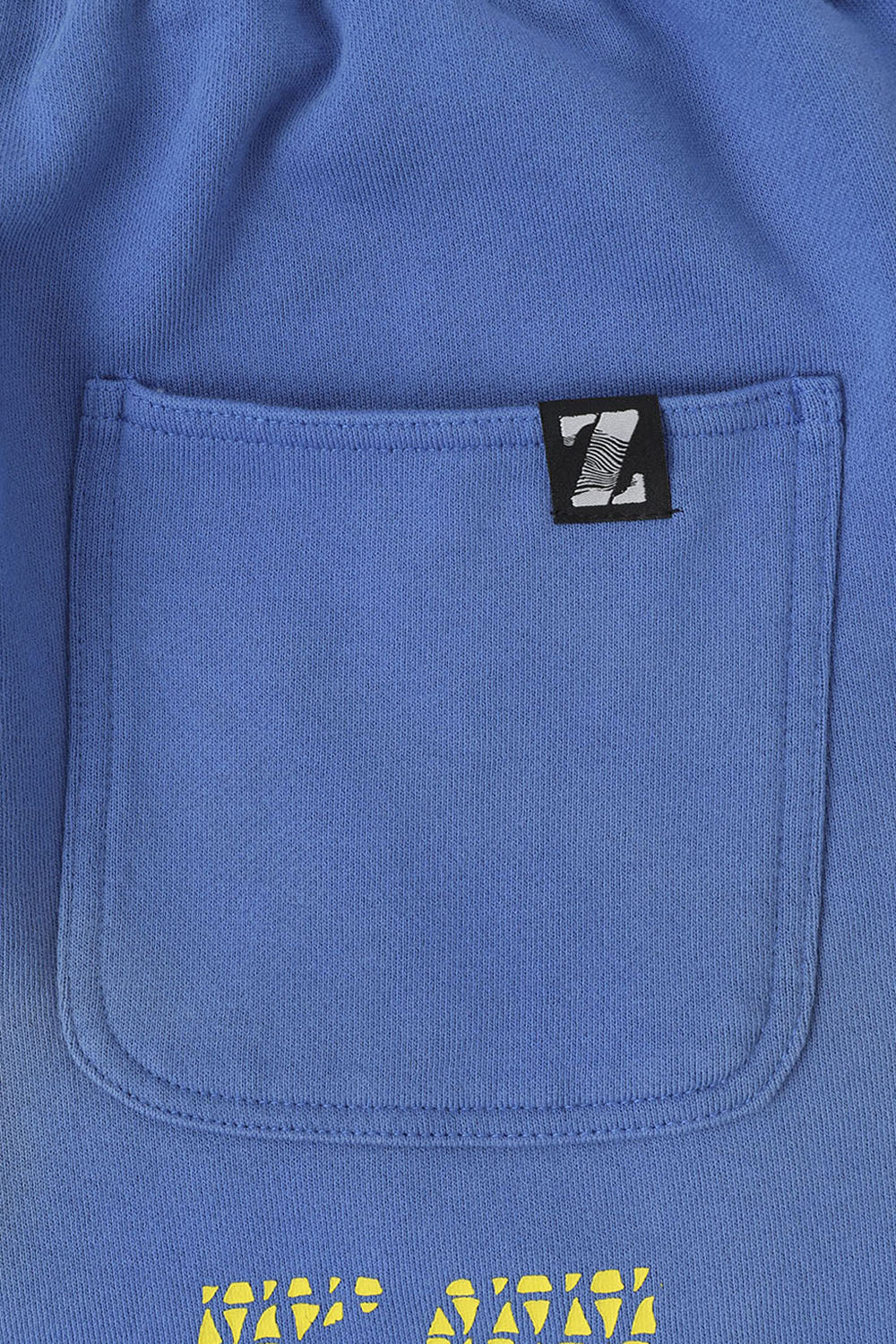 JIMMY'Z Back Print Pants Blue