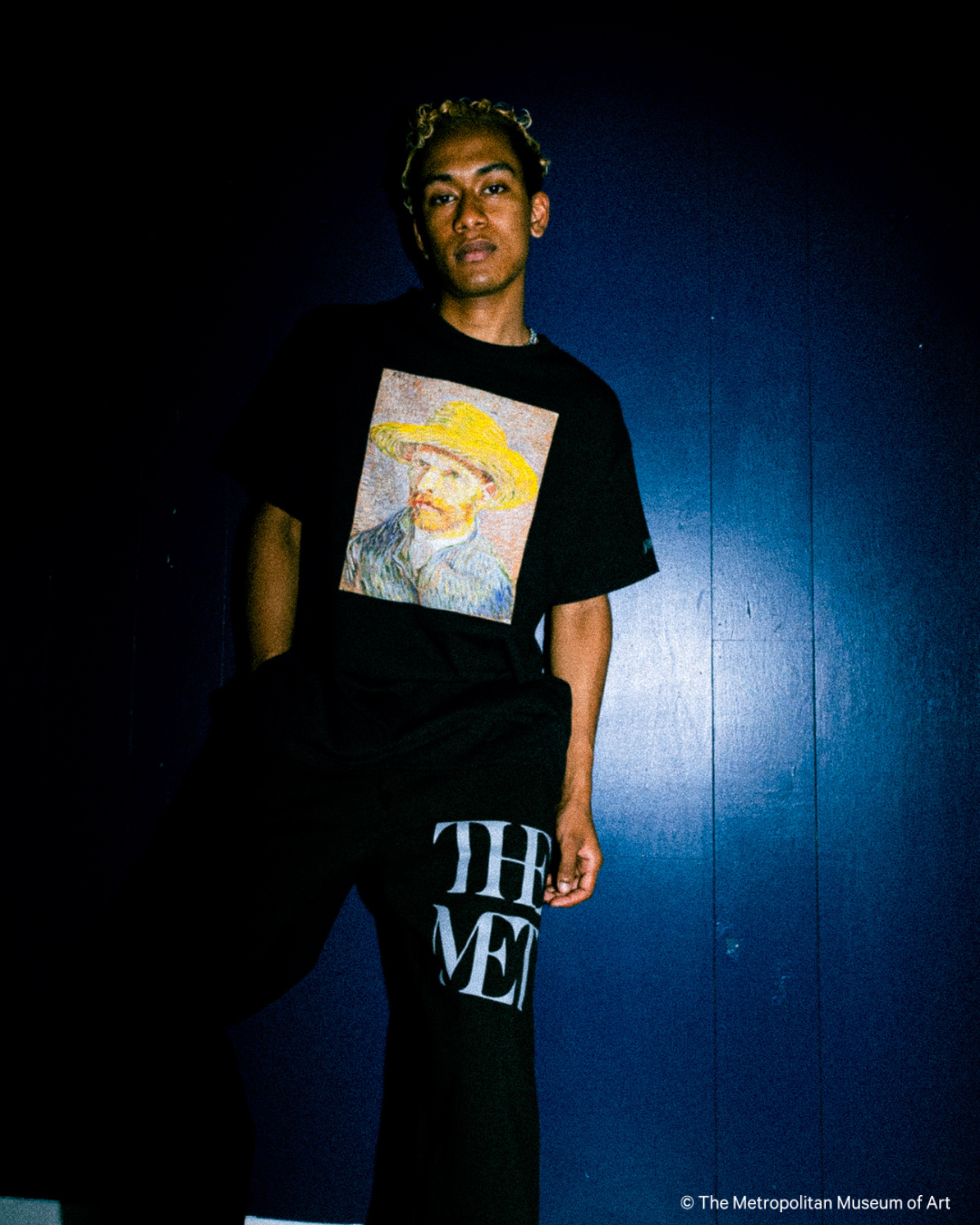 The Met Logo Pants WHITE