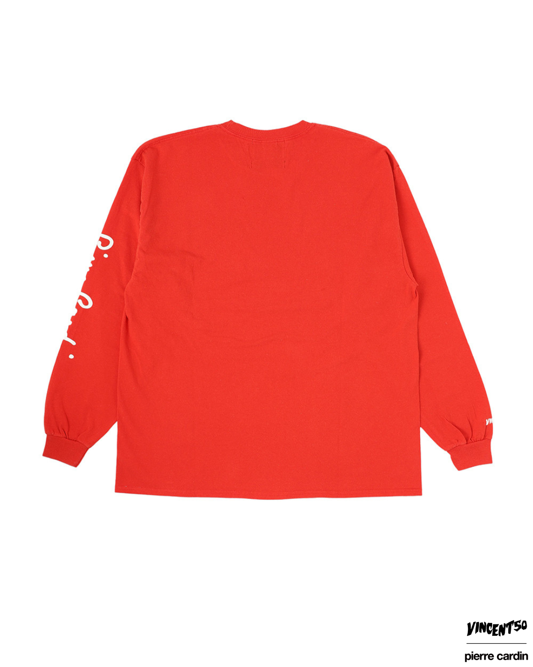 Pierre SHOULDER PRINT LONG TEE RED