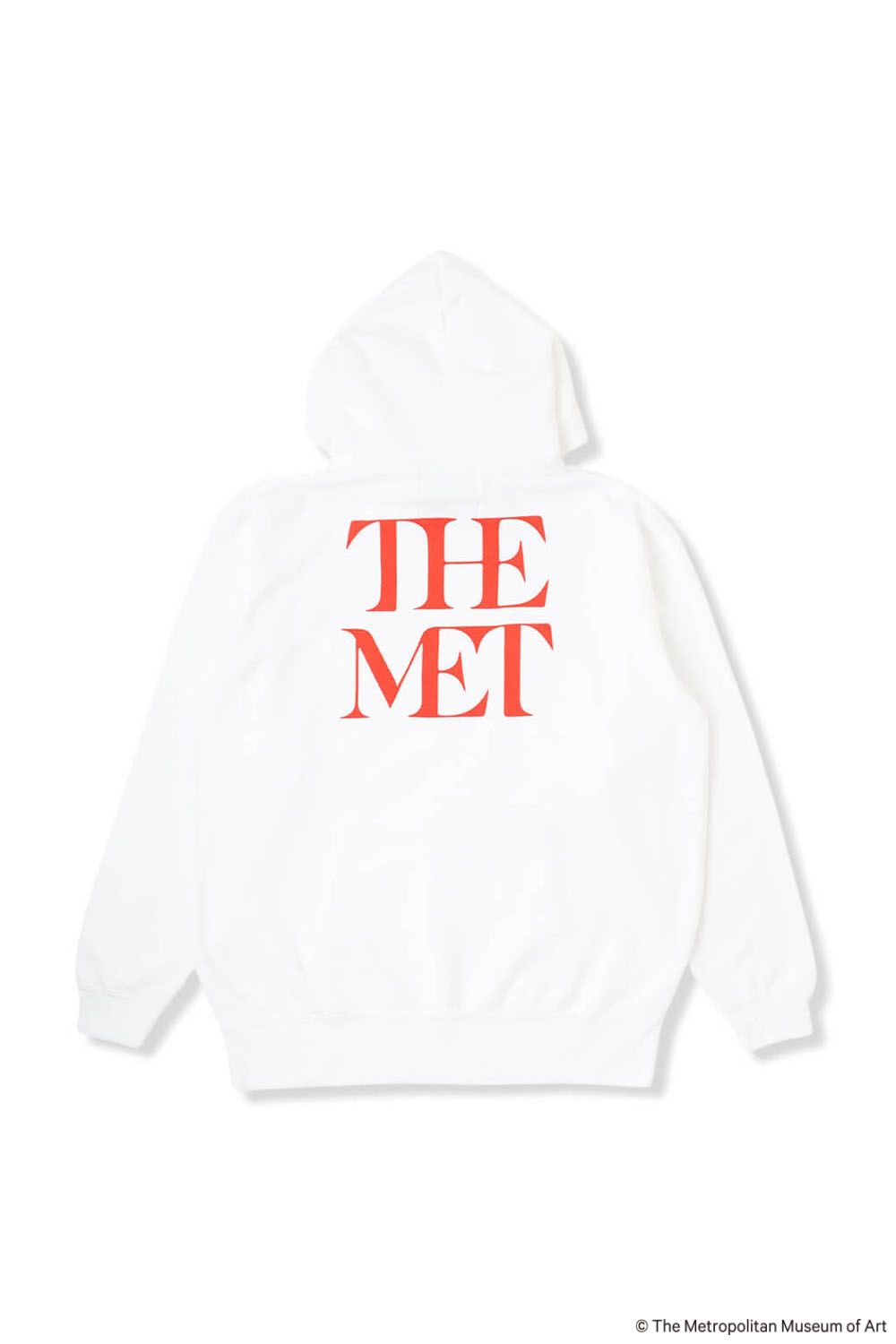 The Met BackLogo Hoodie WHITE