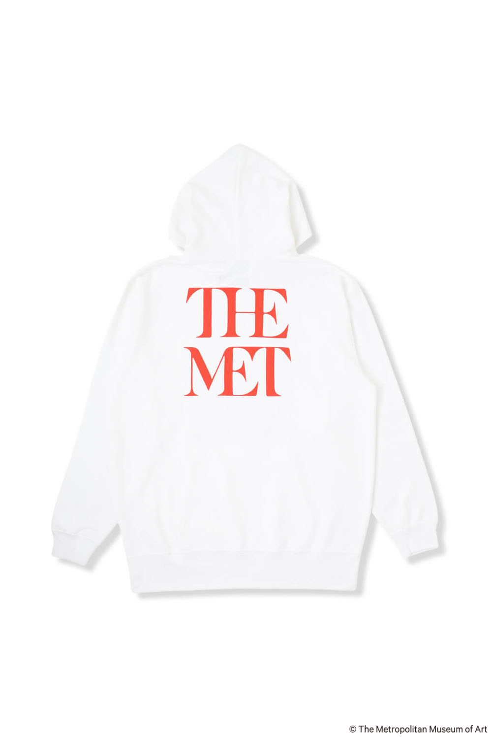 The Met Gogh Print Hoodie WHITE