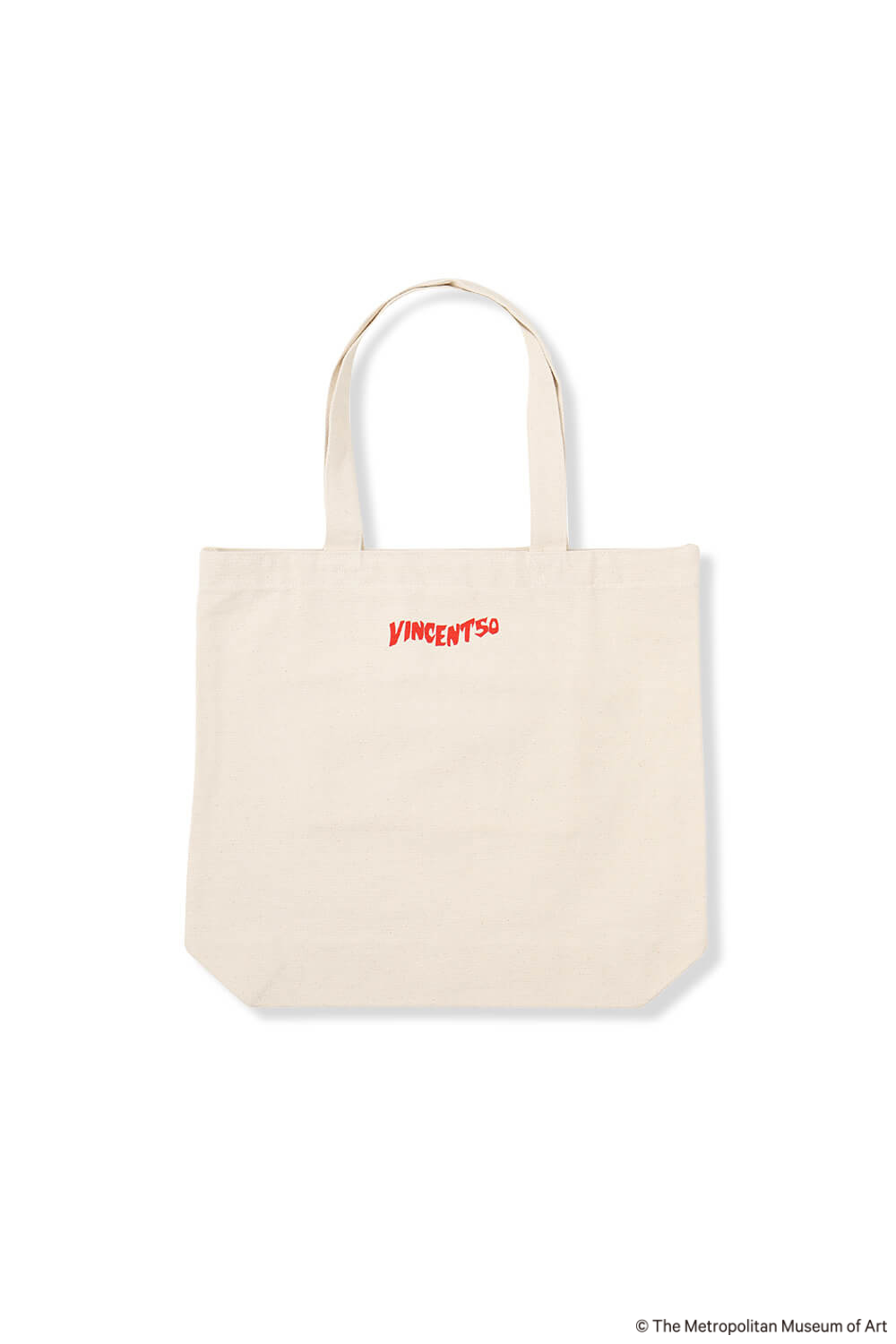 The Met Logo Totebag WHITE