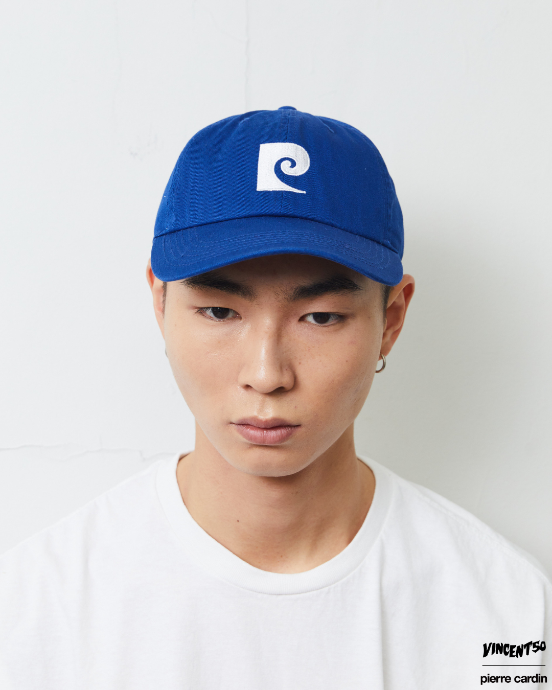Pierre P LOGO CAP BLUE