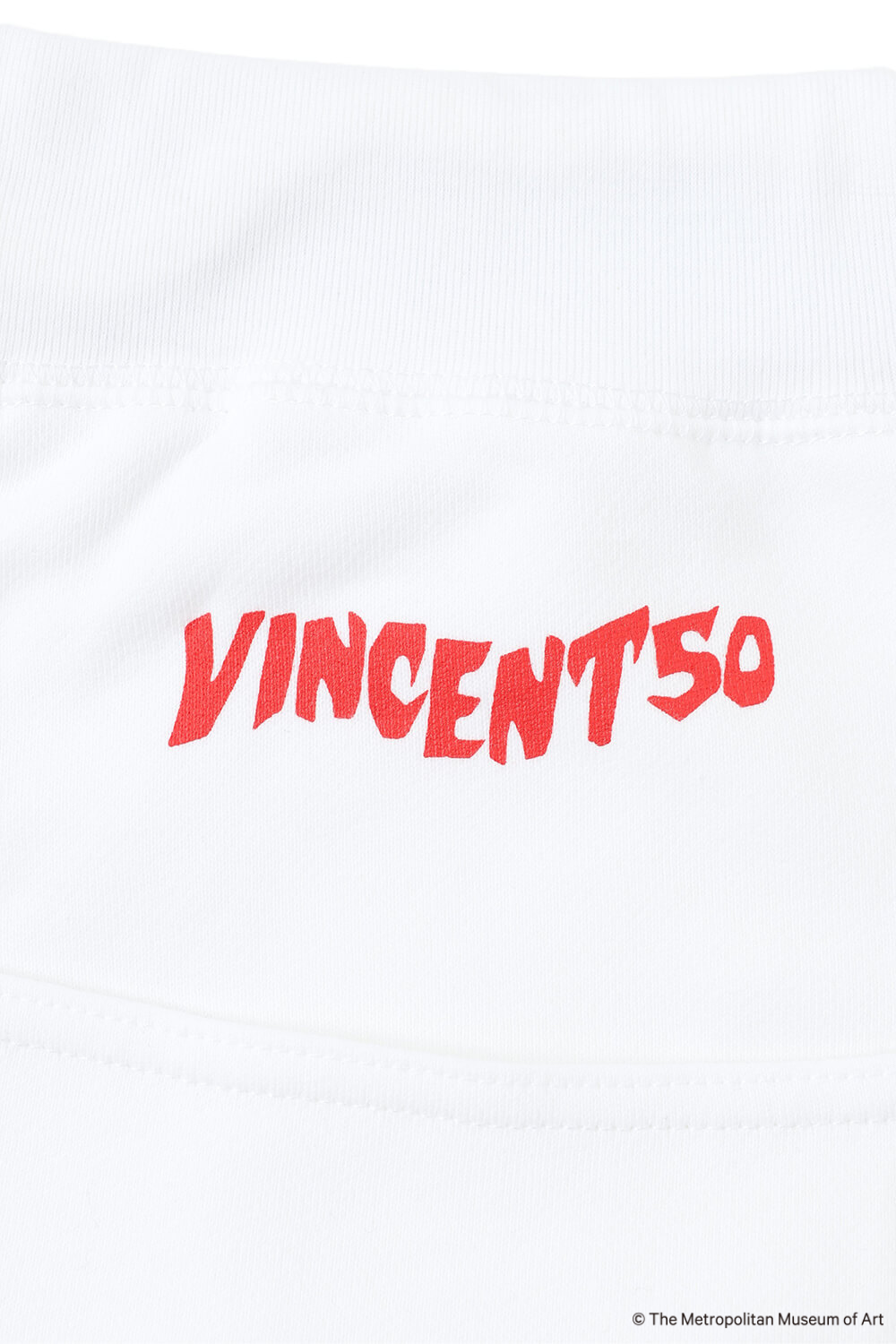 The Met Logo Pants WHITE