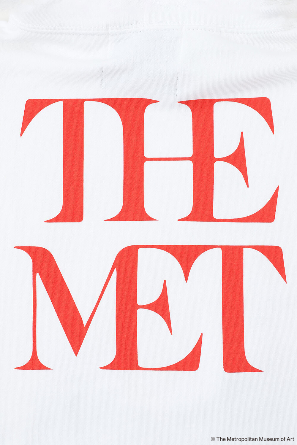 The Met Gogh Print Hoodie WHITE
