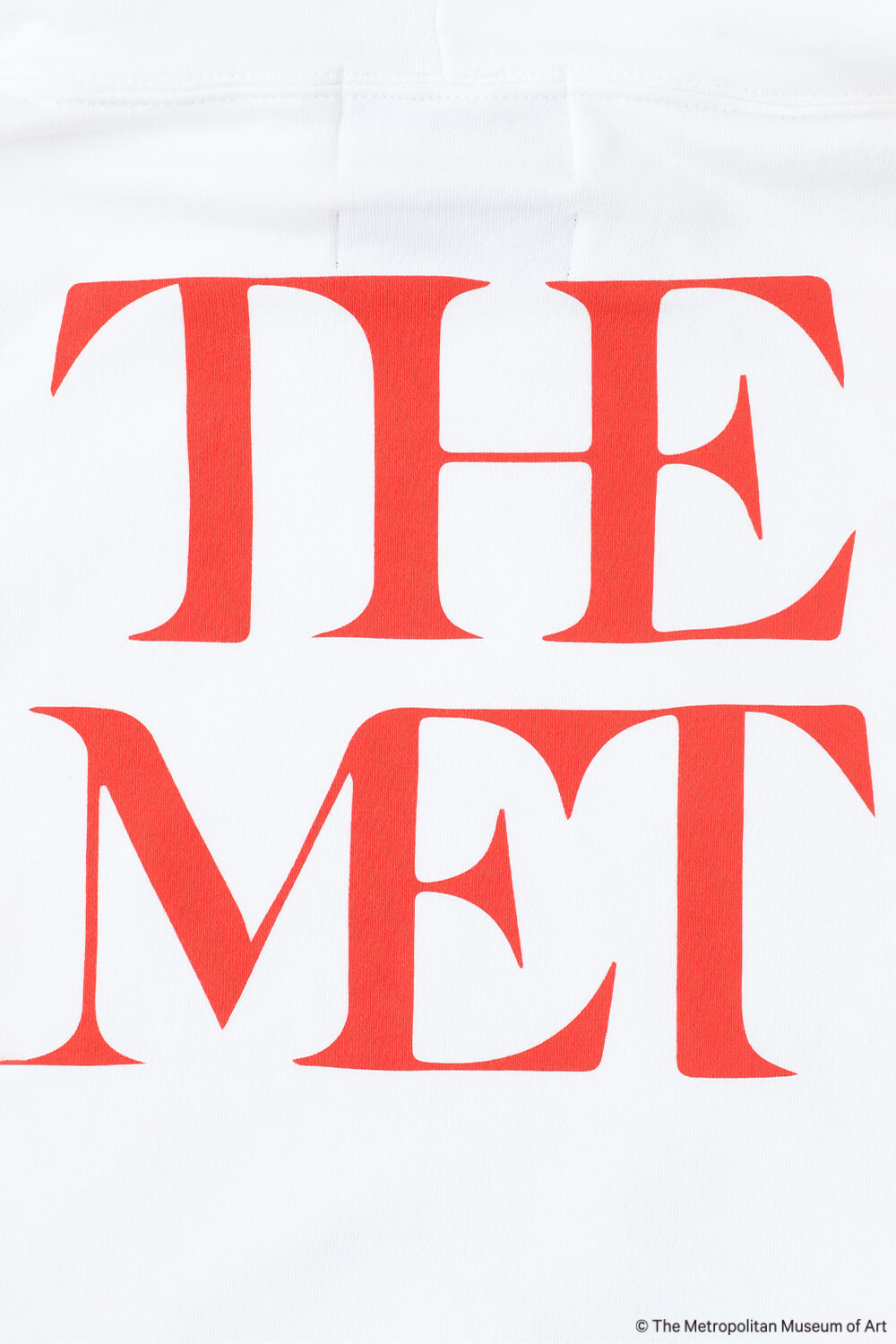 The Met BackLogo Hoodie WHITE