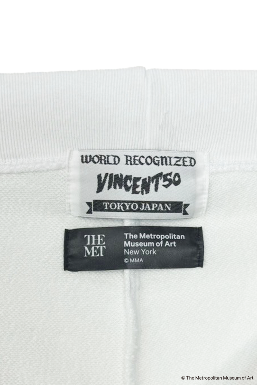 The Met Logo Pants WHITE