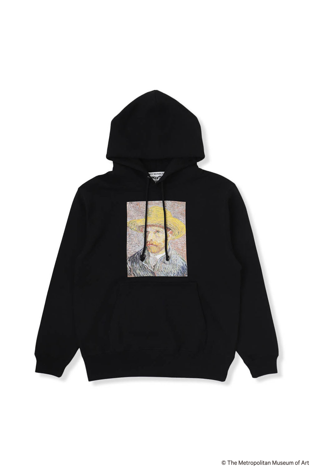 The Met Gogh Print Hoodie BLACK