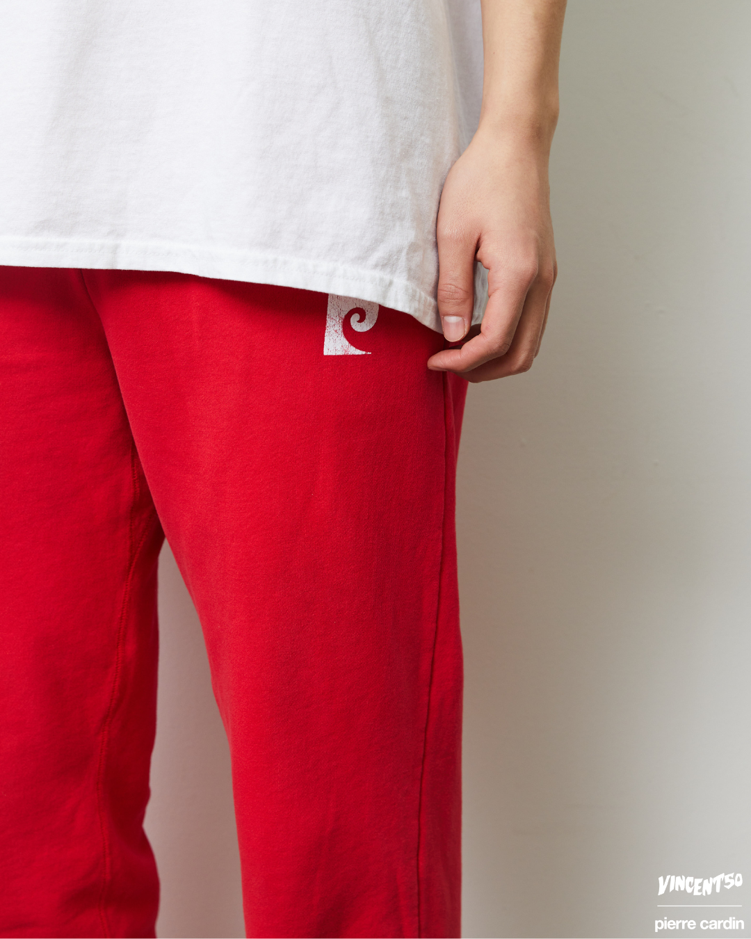 Pierre SWEAT PANTS RED