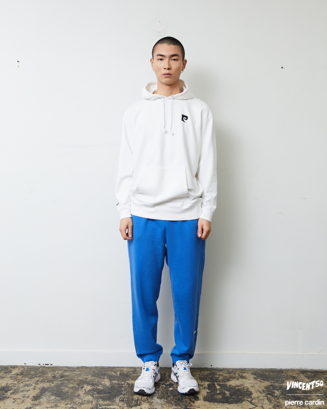 Pierre SWEAT PANTS BLUE