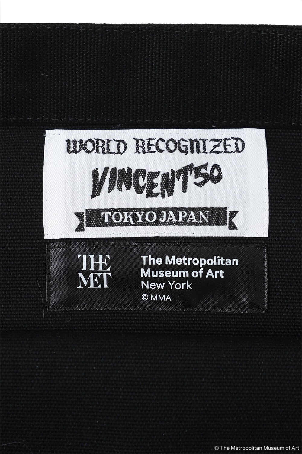 The Met Logo Totebag BLACK