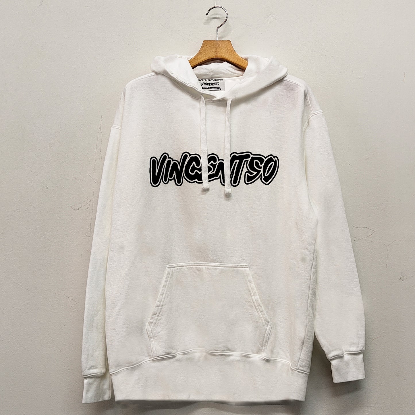 VINCENT50 Original Hoodie#2 WHITE