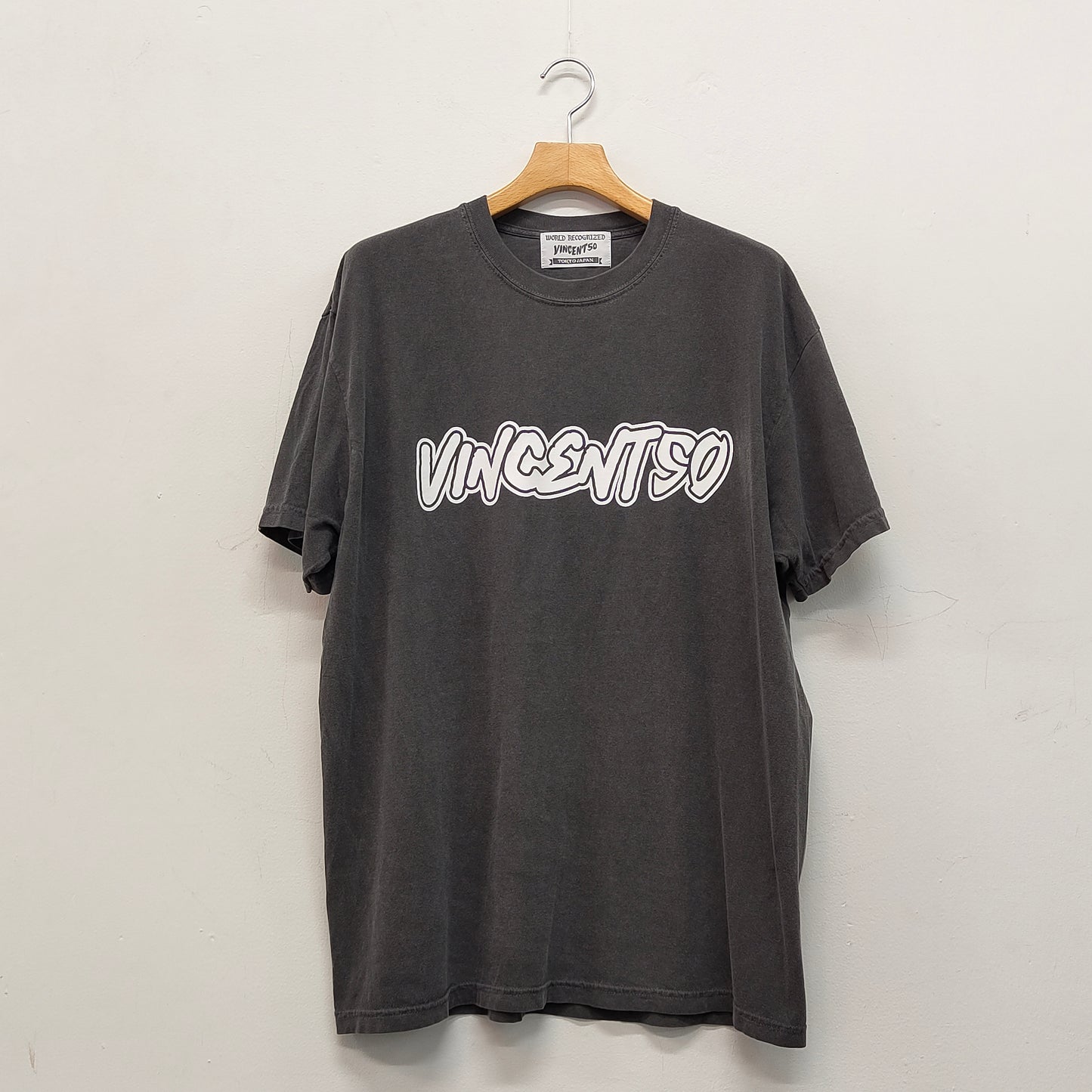 VINCENT50 Original Tee#2 BLACK