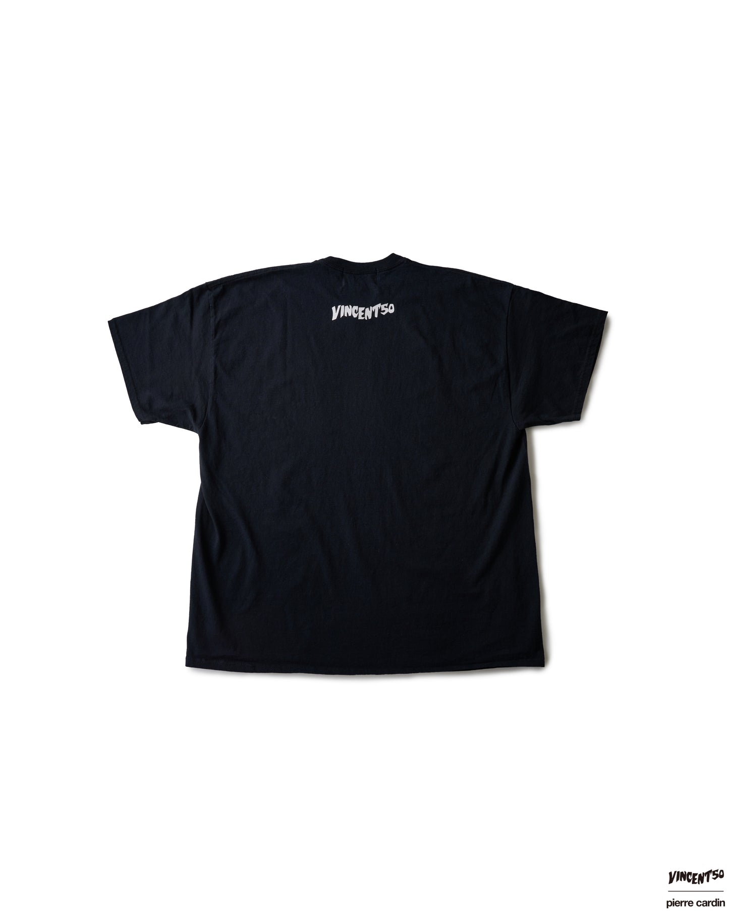 Pierre FRONT CursiveLogo TEE BLACK