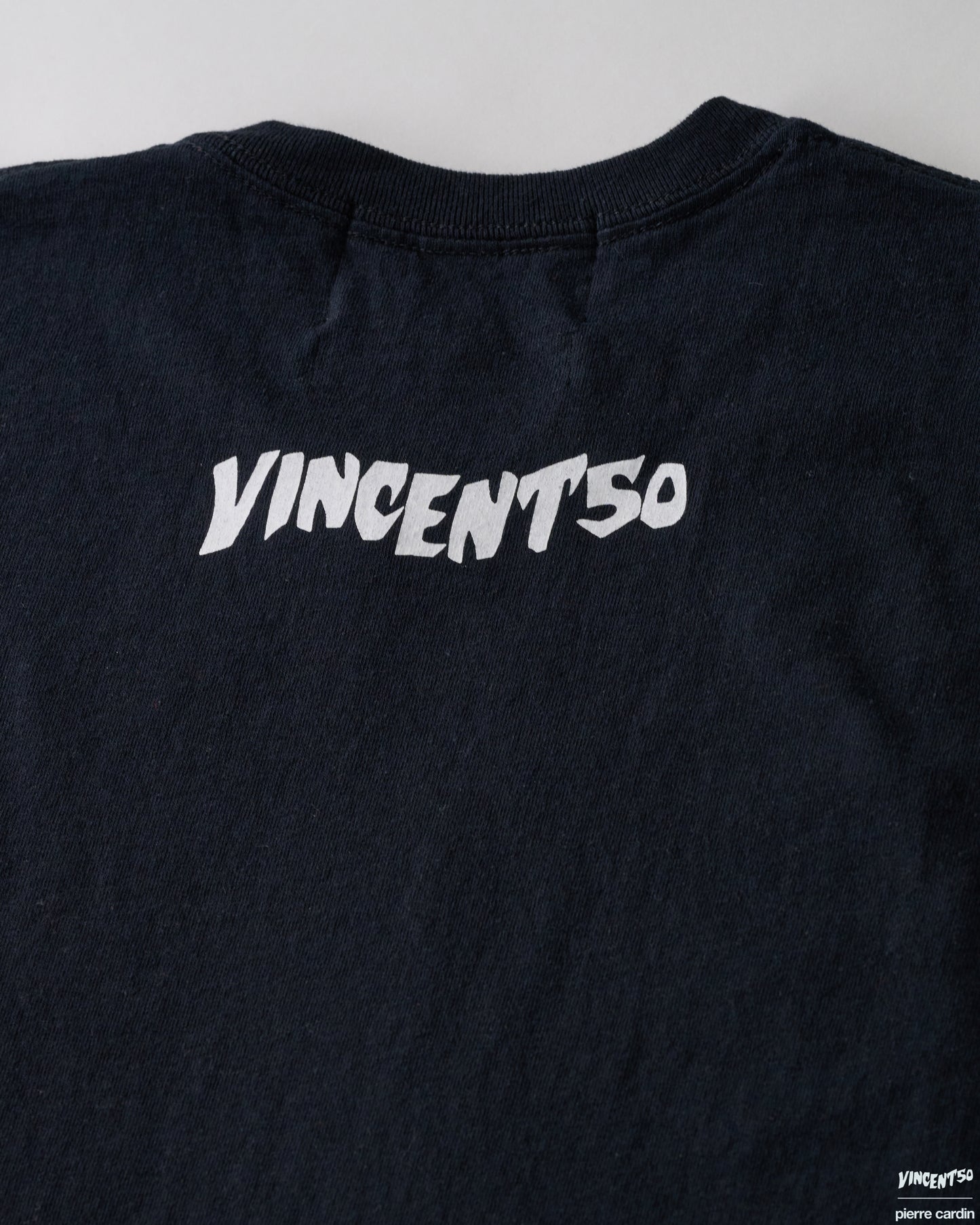 Pierre FRONT CursiveLogo TEE BLACK