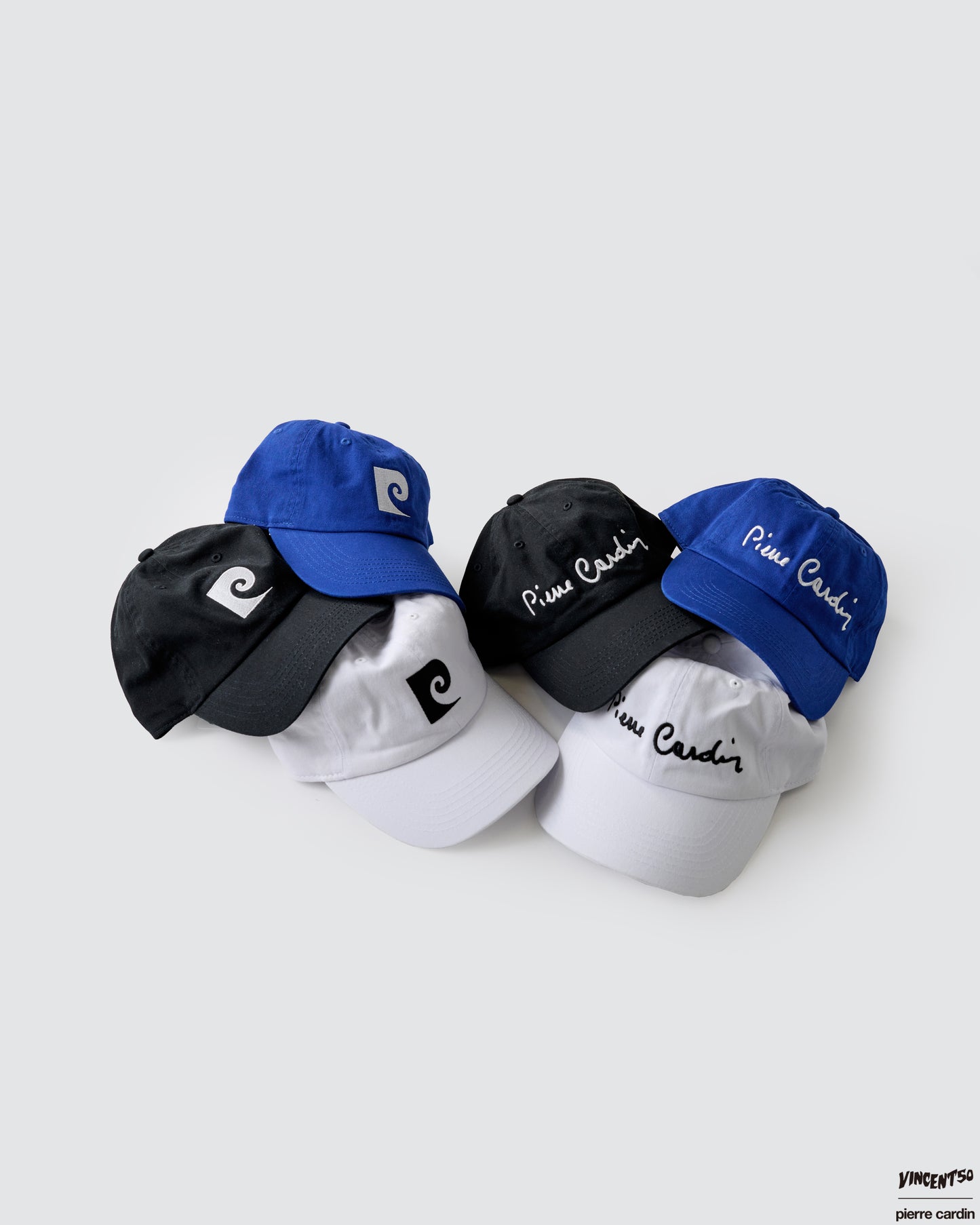 Pierre P LOGO CAP WHITE