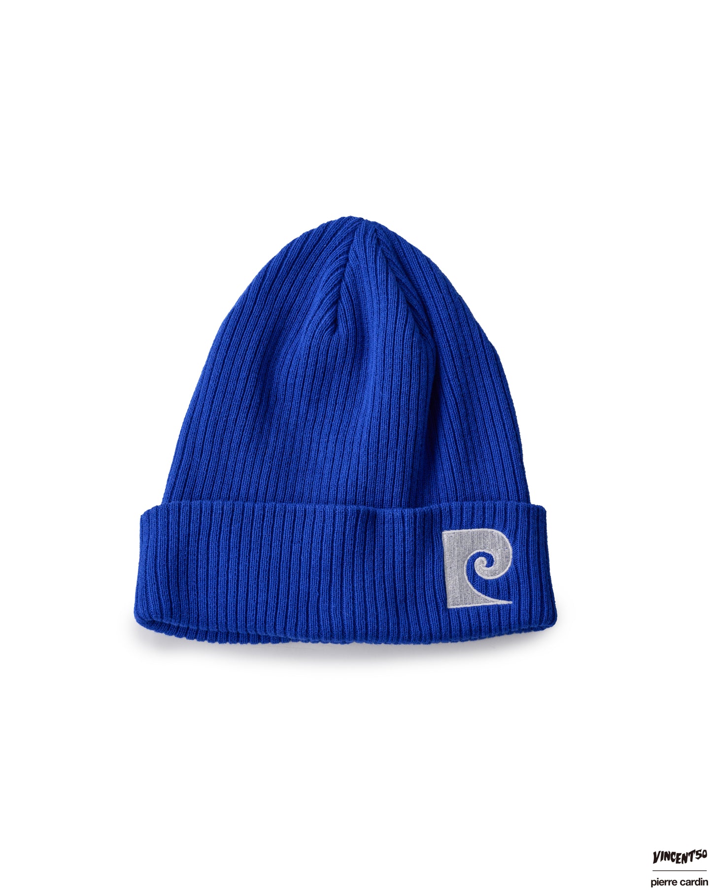 Pierre LOGO KNIT CAP BLUE