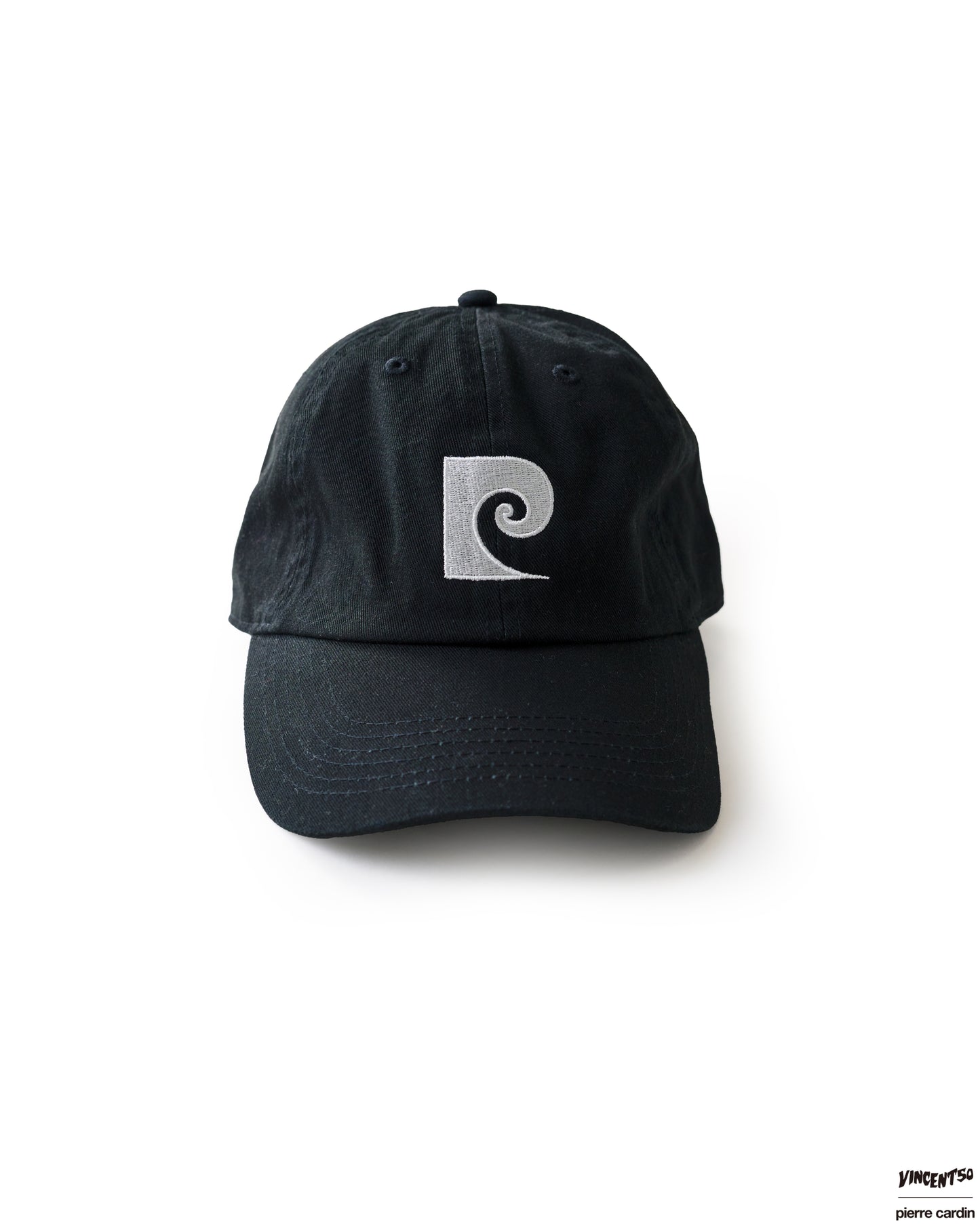 Pierre P LOGO CAP BLACK