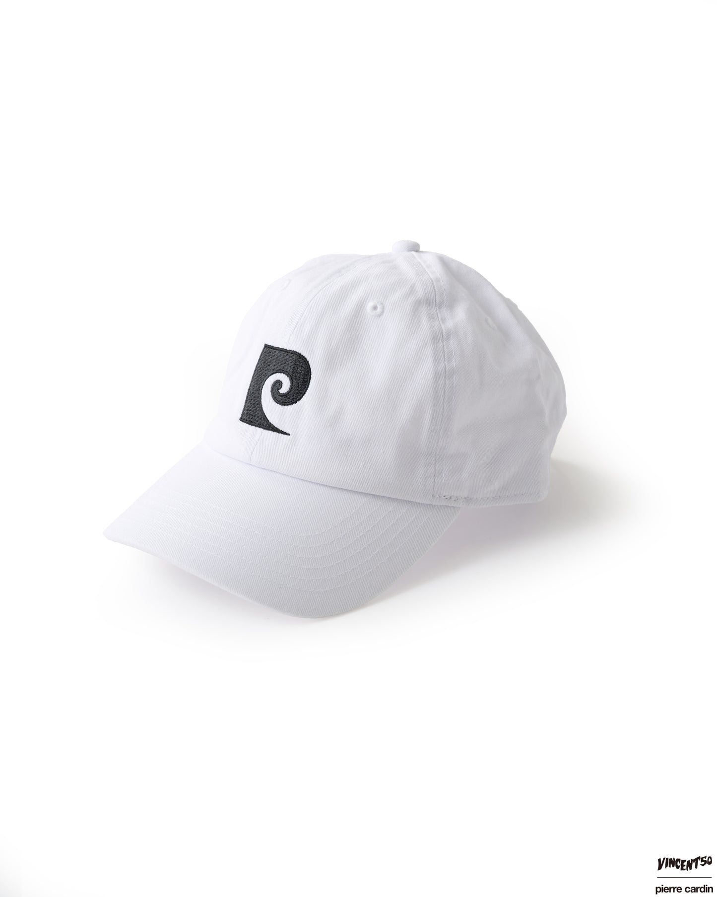 Pierre P LOGO CAP WHITE
