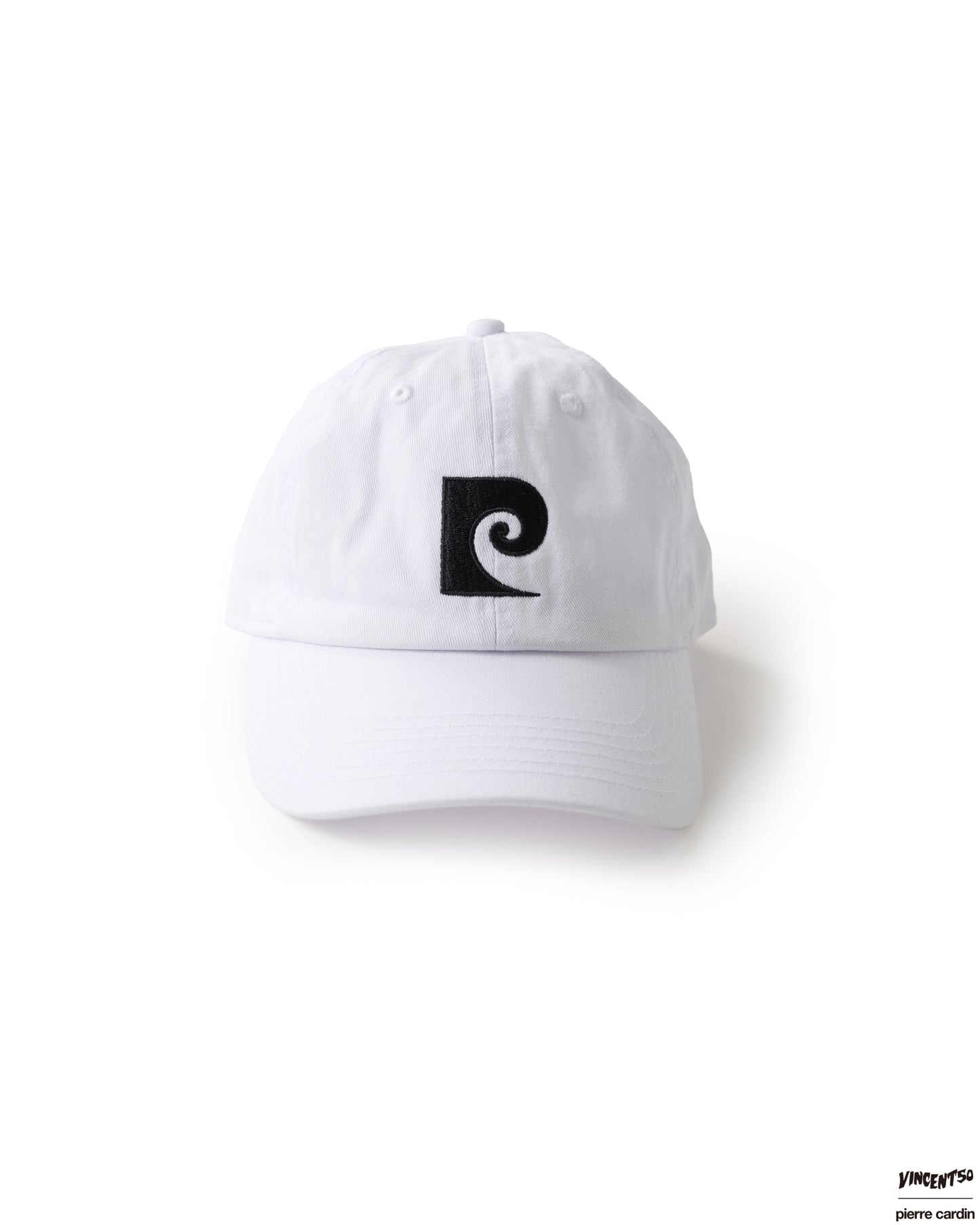 Pierre P LOGO CAP WHITE