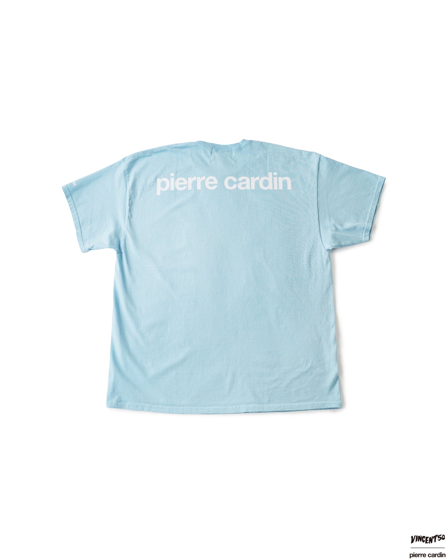 Pierre BACK LOGO TEE BLUE
