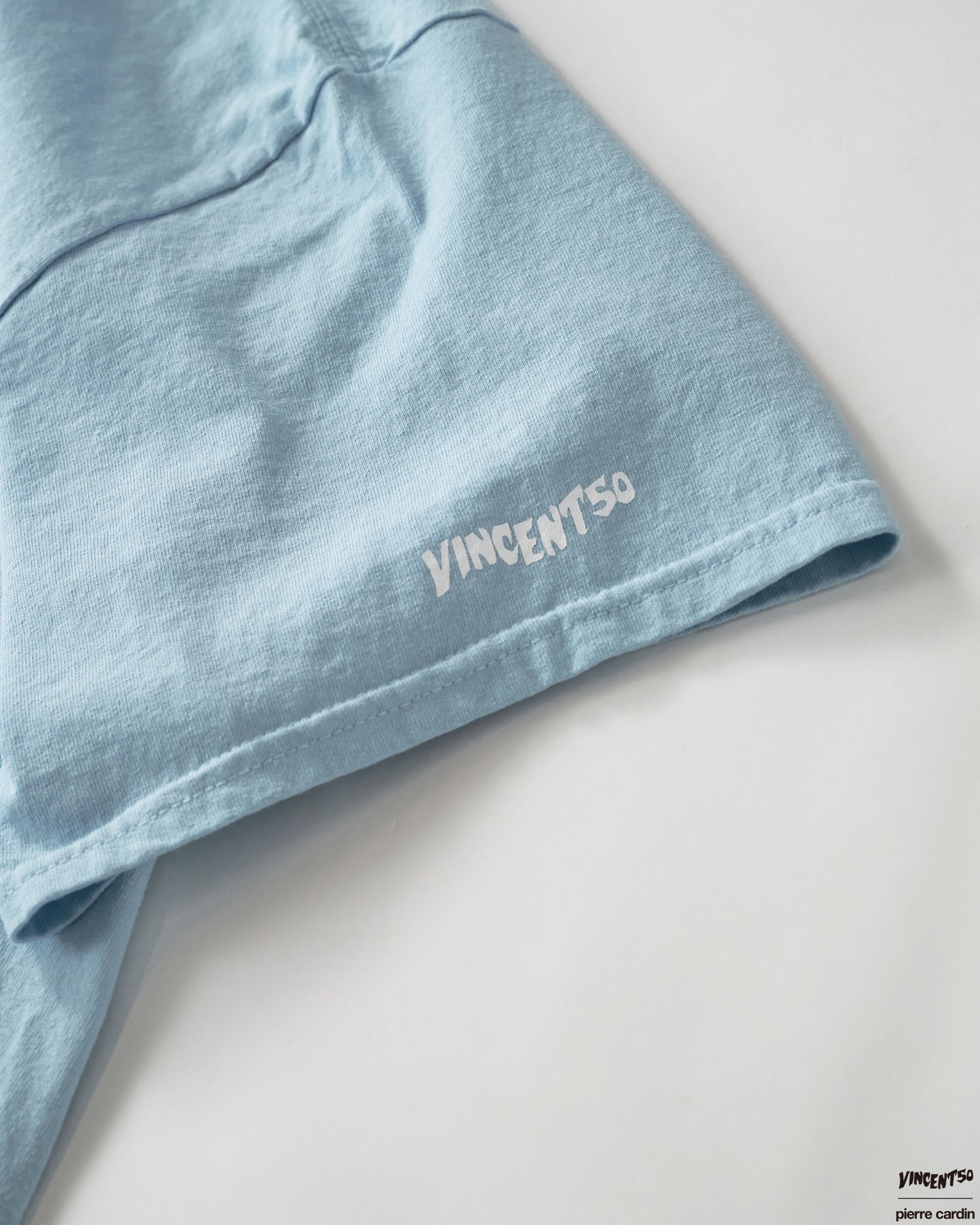 Pierre BACK LOGO TEE BLUE