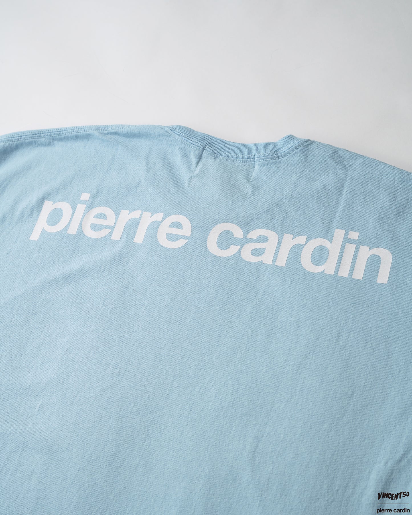 Pierre BACK LOGO TEE BLUE