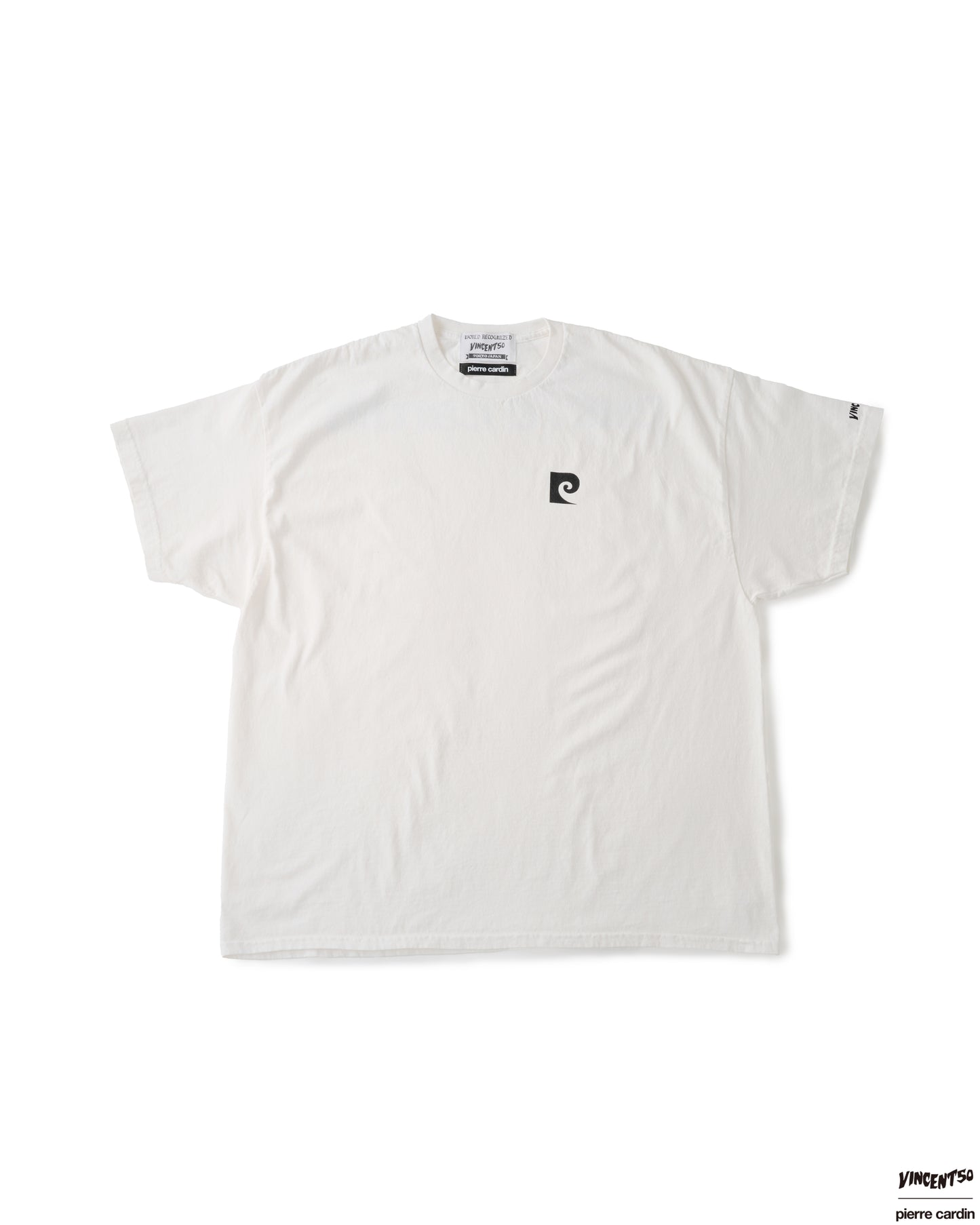 Pierre BACK LOGO TEE WHITE