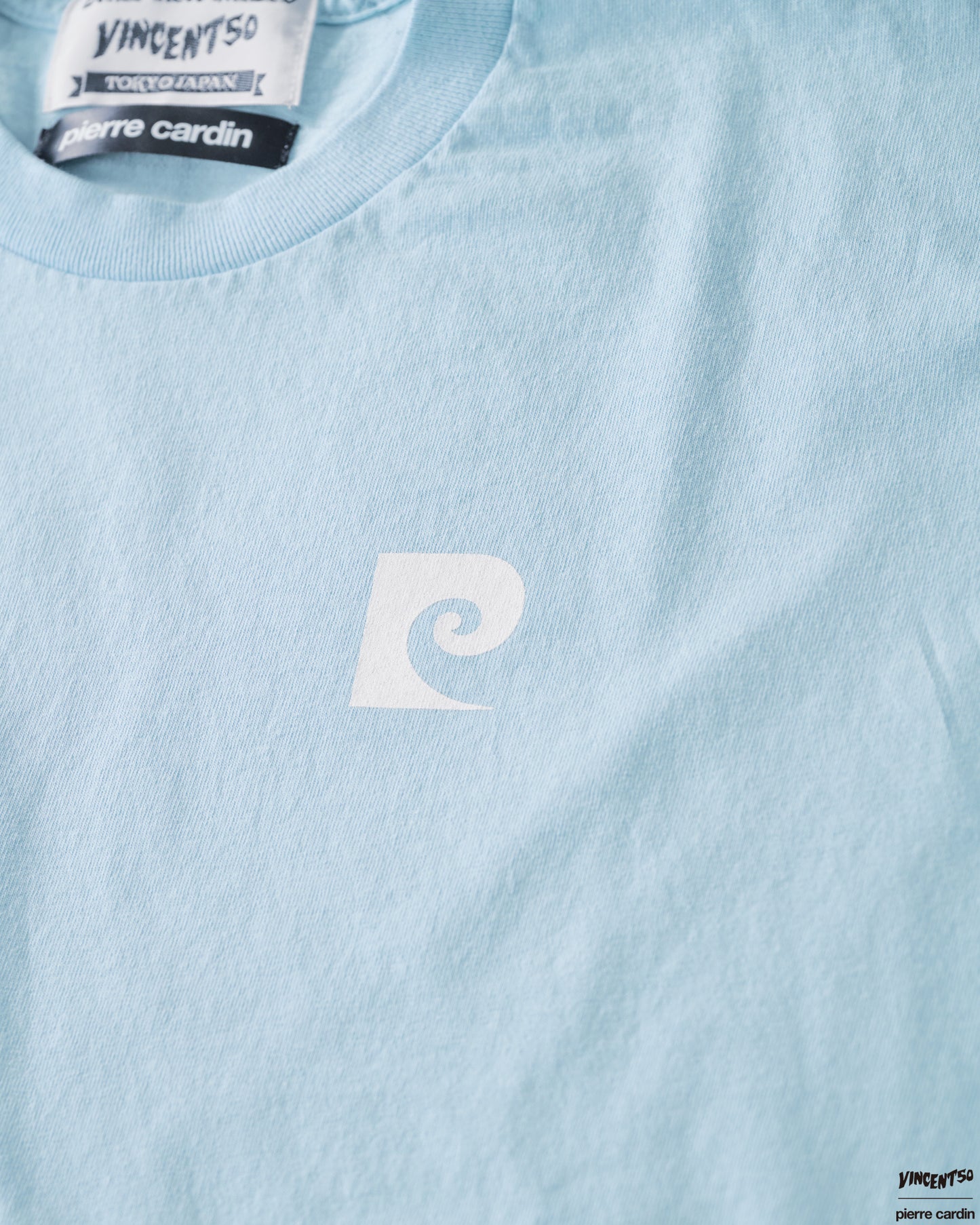 Pierre BACK LOGO LONG TEE BLUE