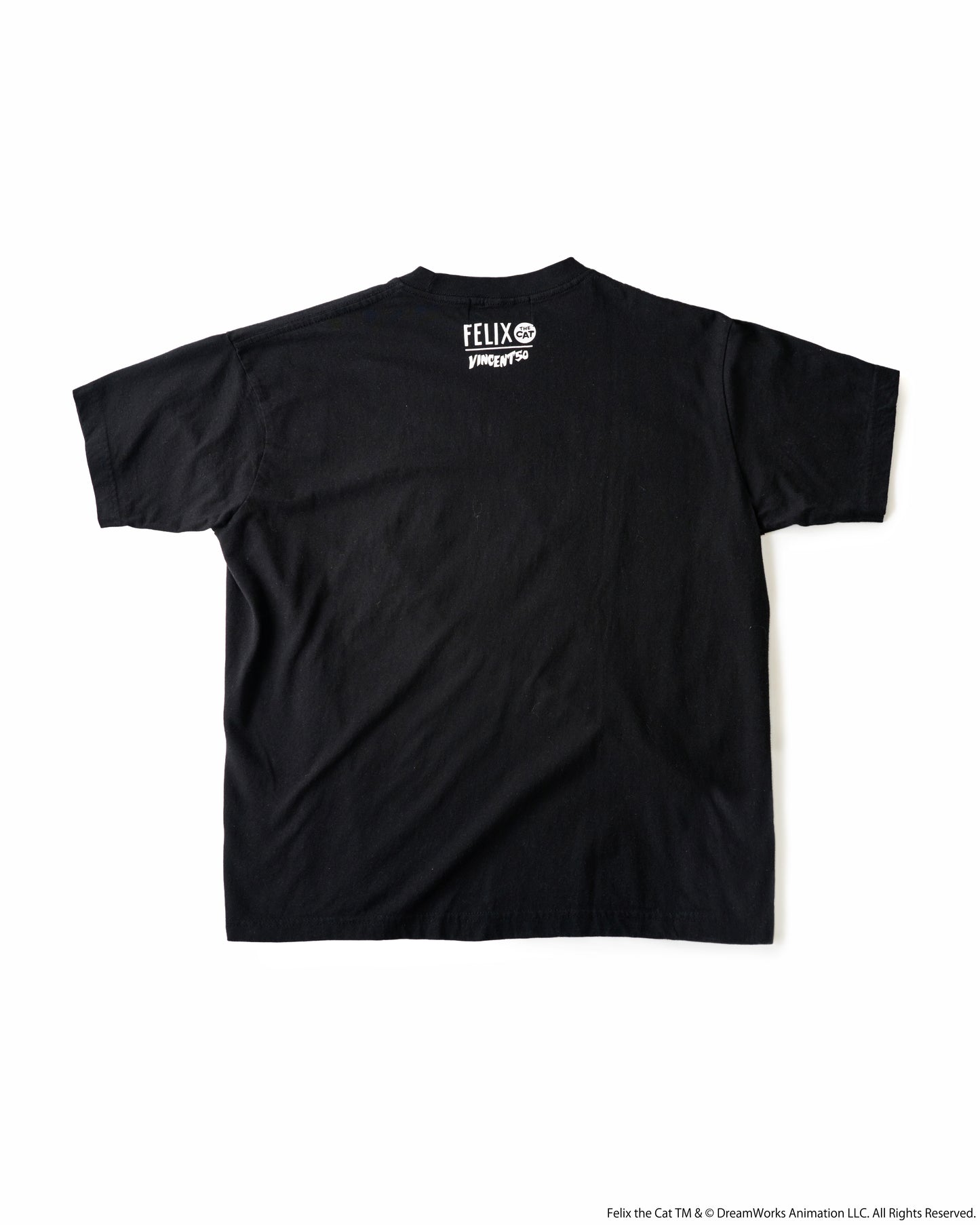 FELIX FRONT PRINT TEE BLACK