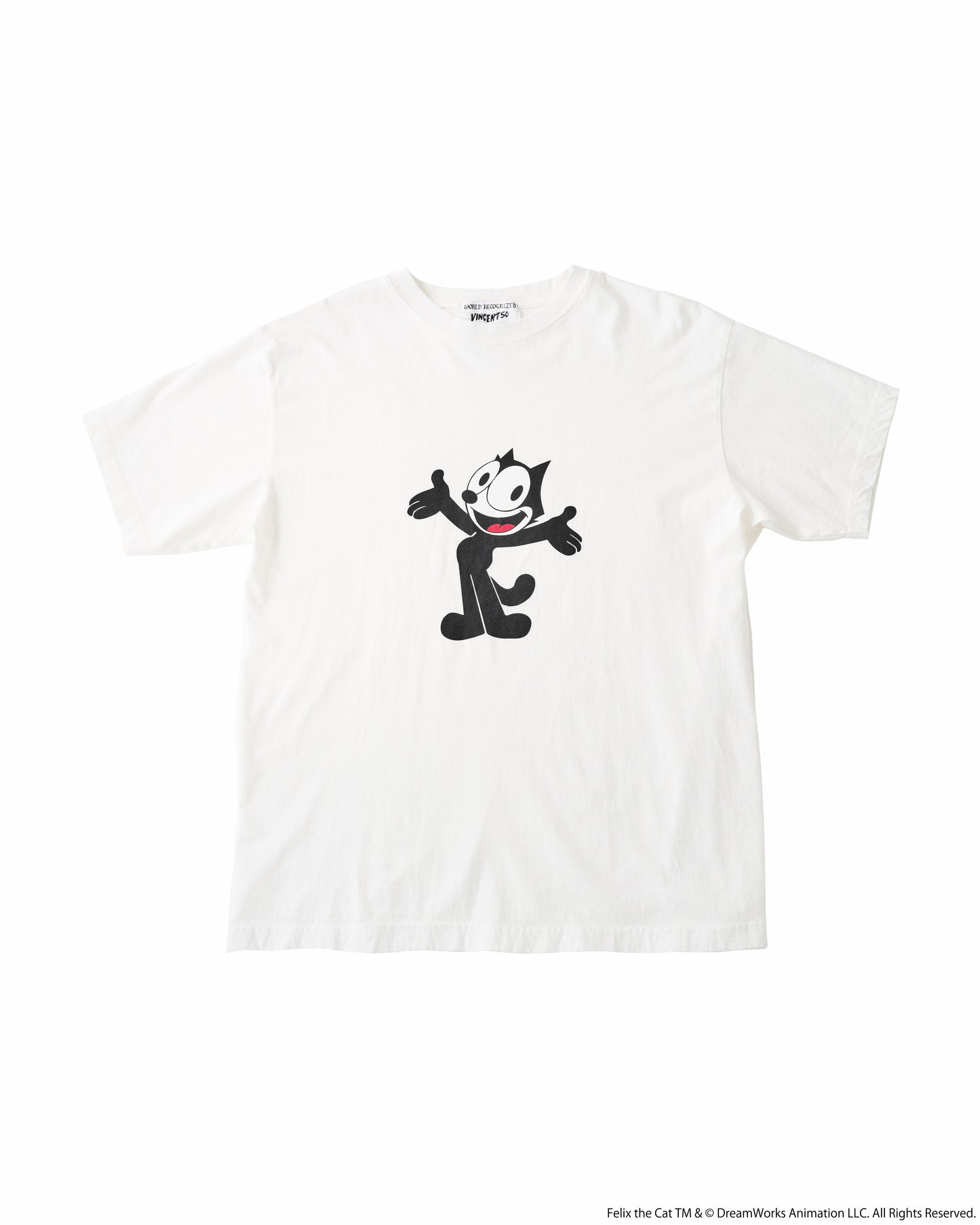 FELIX FRONT PRINT TEE WHITE